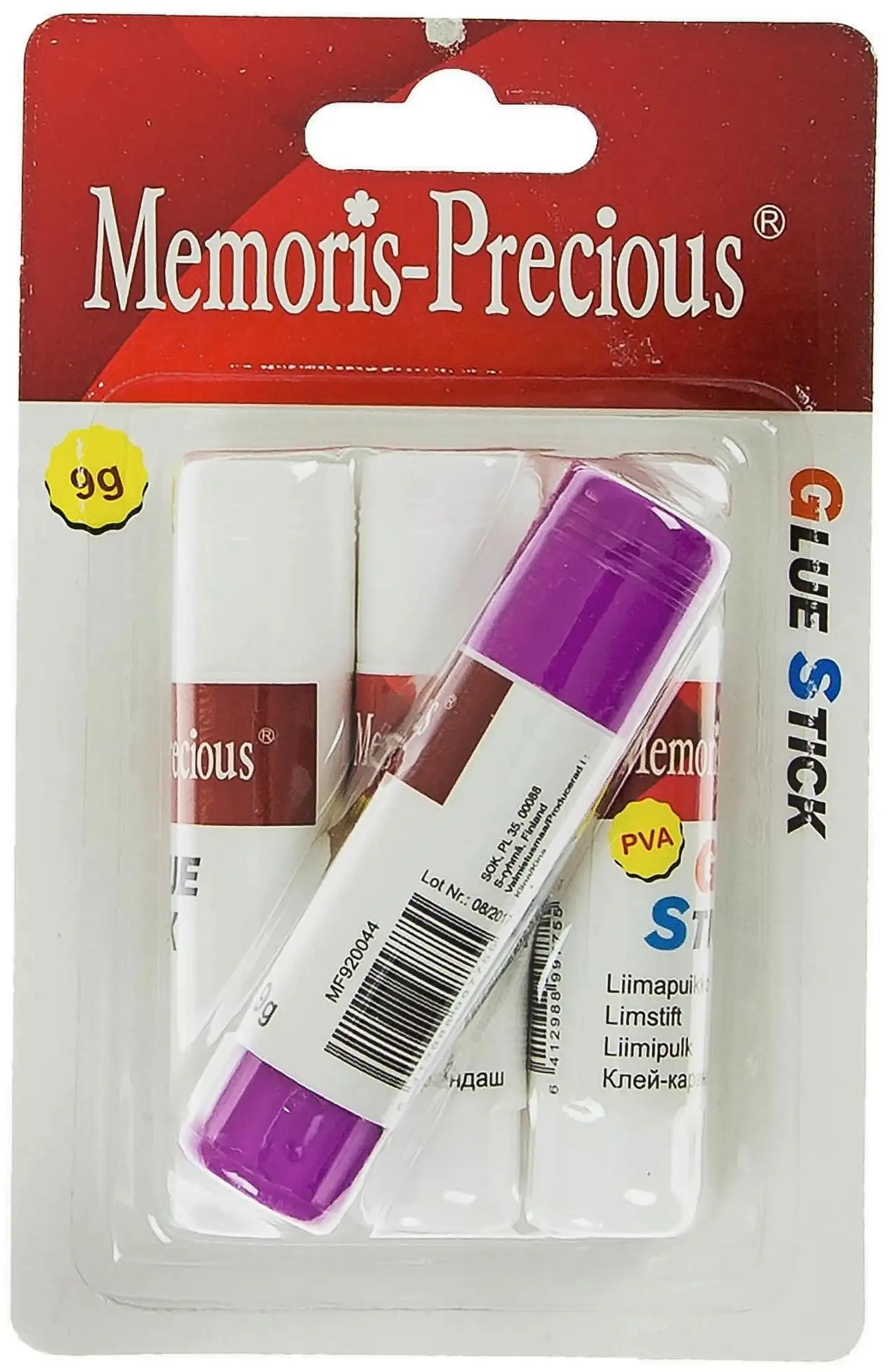 Memoris Precious 3+1 liimapuikko 9 g