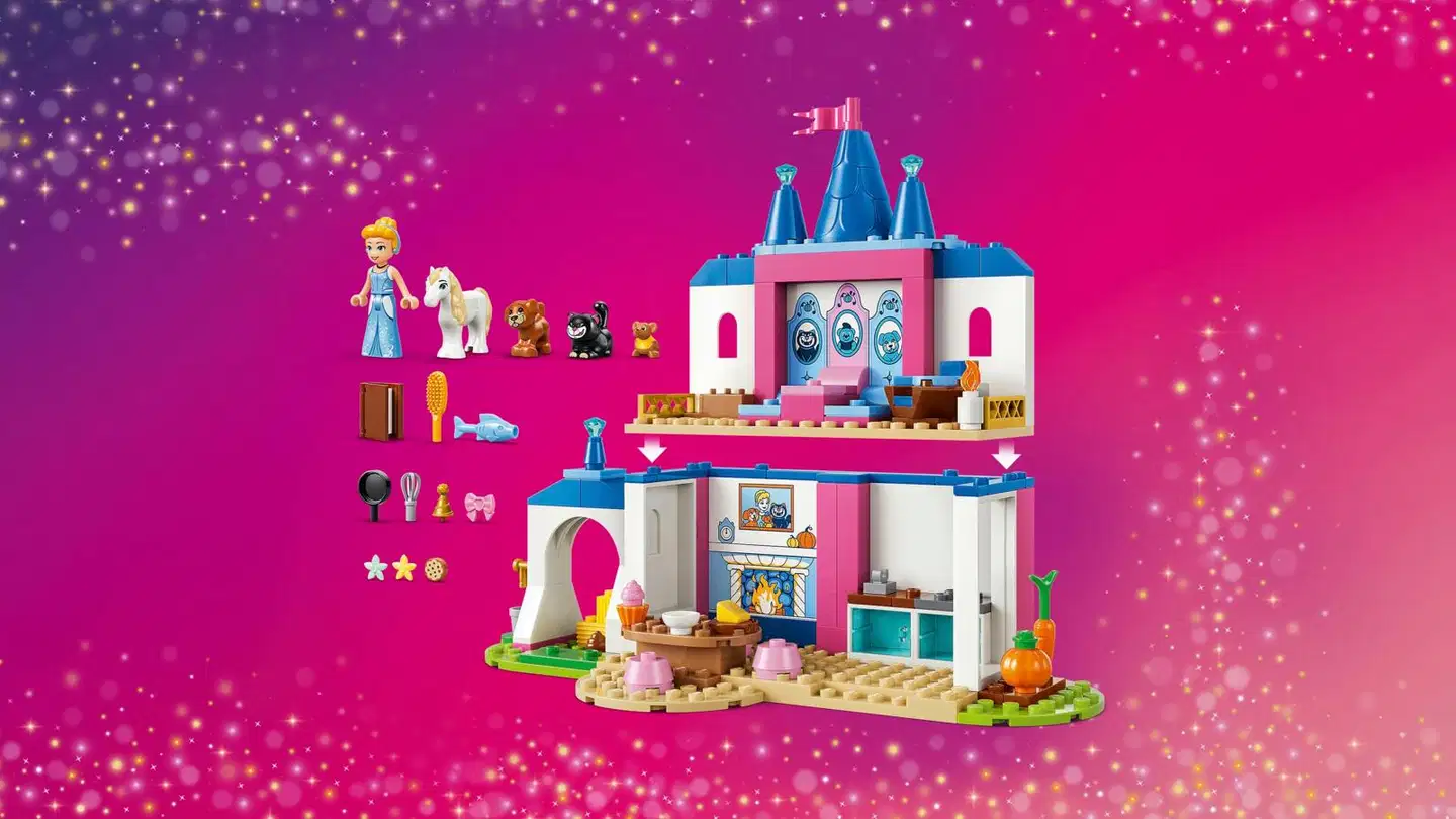 LEGO® Disney Princess 43283 Tuhkimon linna ja eläinystävät - 7