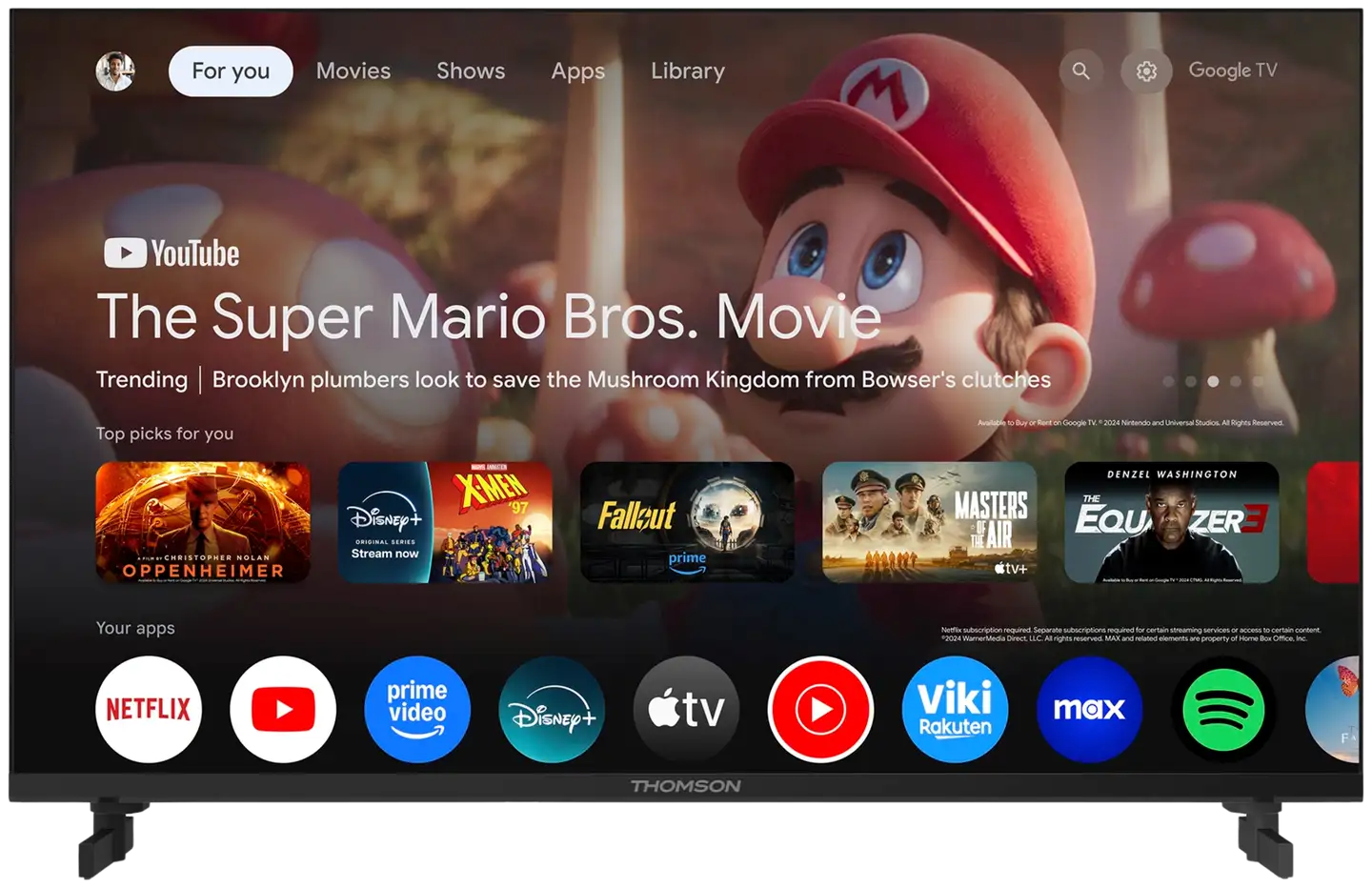 Thomson 32" HD Ready Google TV 32HG2S15 - 2