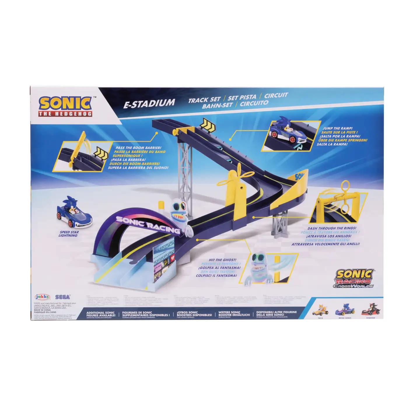 Sonic e-stadium ratasarja 1:64 die cast - 12