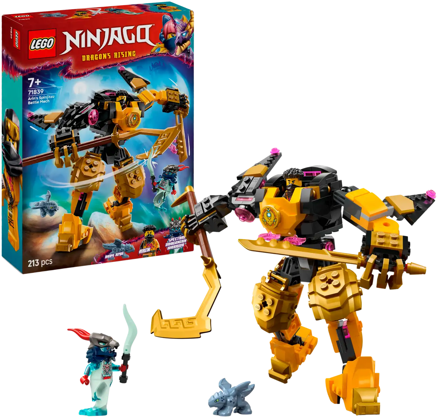 LEGO® Ninjago 71839 Arinin spinjitzu-taistelurobotti - 1