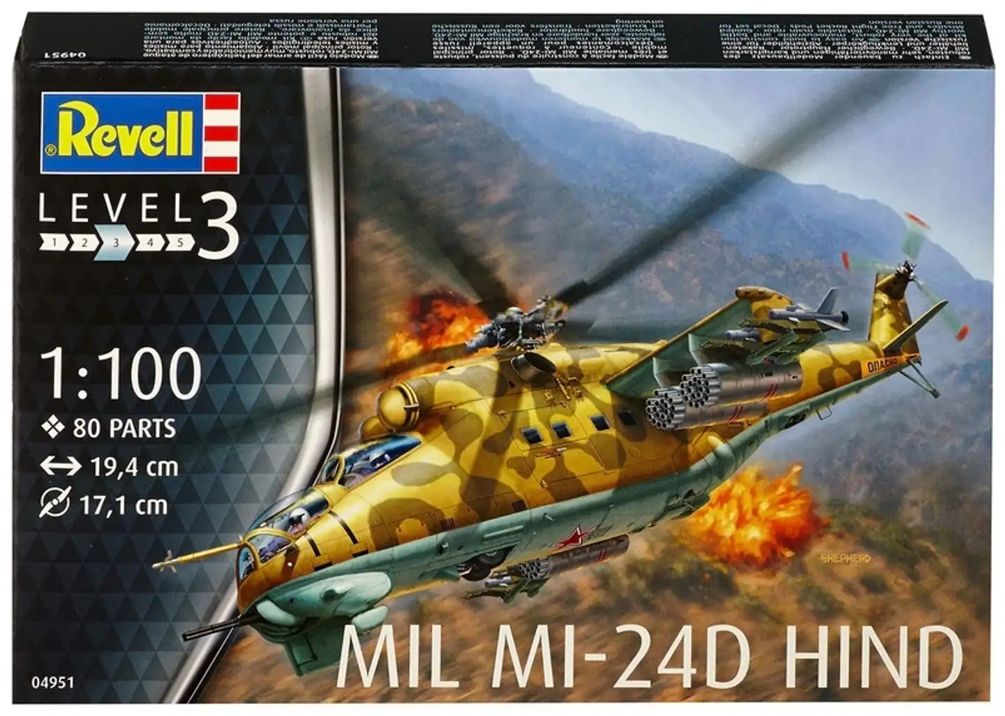 Revell helikopterit rakennussarja lajitelma - 1