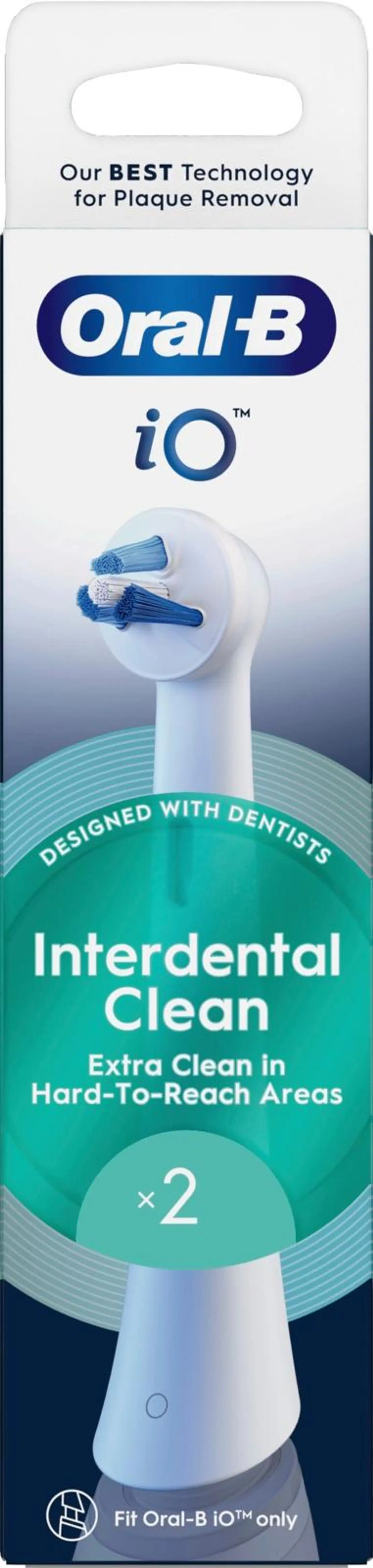 Oral-B iO Interdental Clean vaihtoharja 2kpl