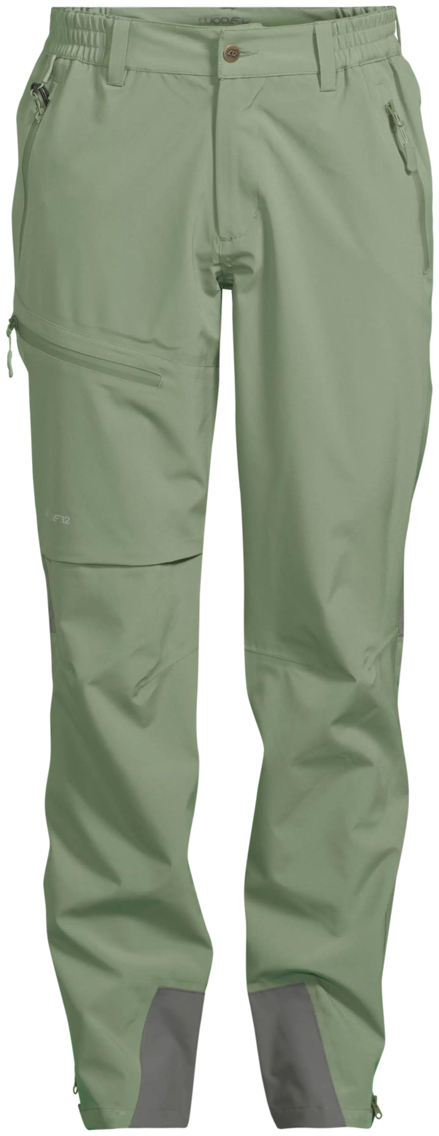 Luode12 miesten kuorihousut 204L112651 - Oil Green - 2