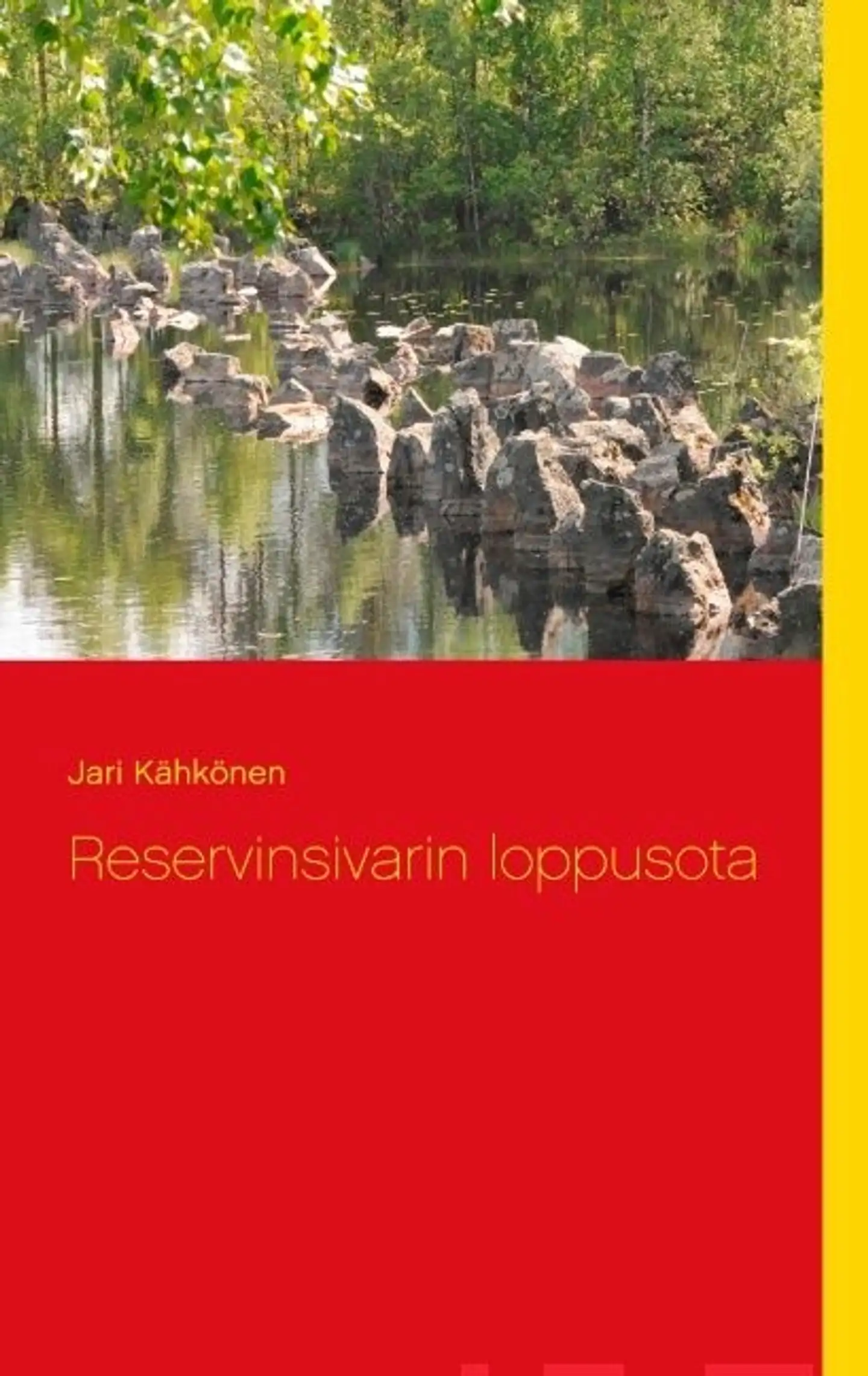 Kähkönen, Reservinsivarin loppusota