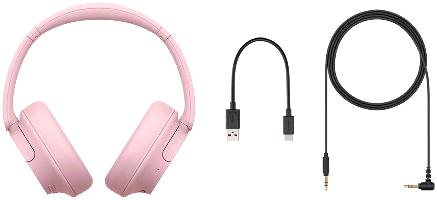 Sony langattomat vastamelusankakuulokkeet WH-CH720NP pinkki - 9