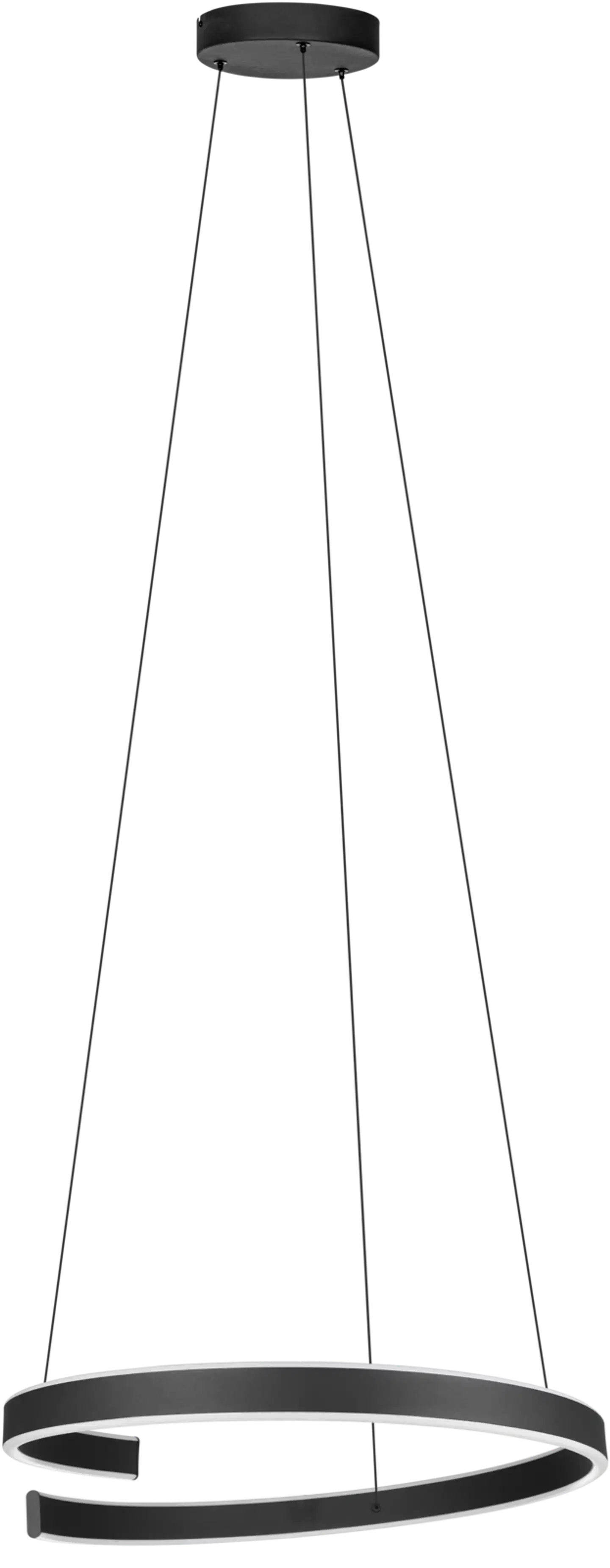 EGLO Riippuvalaisin connect.z Andabaia-z led 42,5W Ø60cm musta/valkoinen - 1