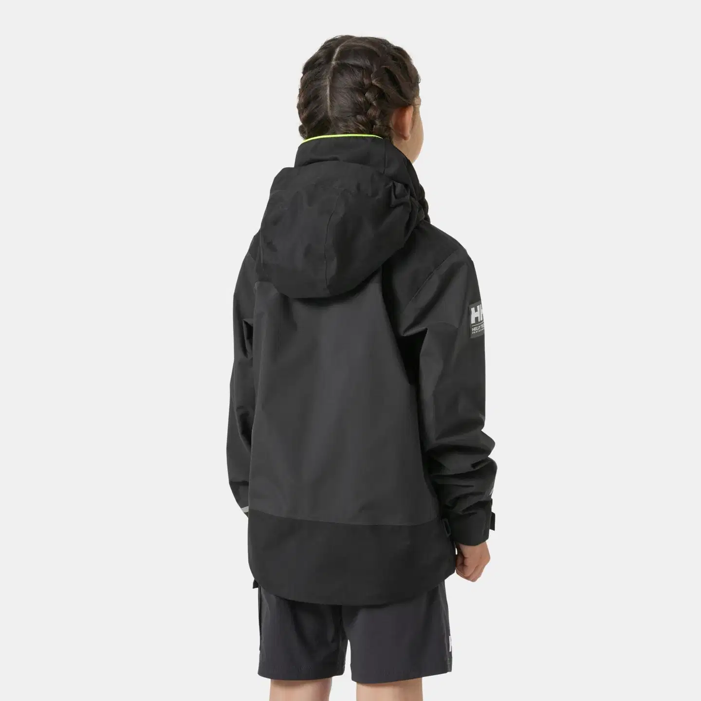Helly Hansen nuorten kuoritakki JR Salt Port 2.0  41694 - ebony - 4