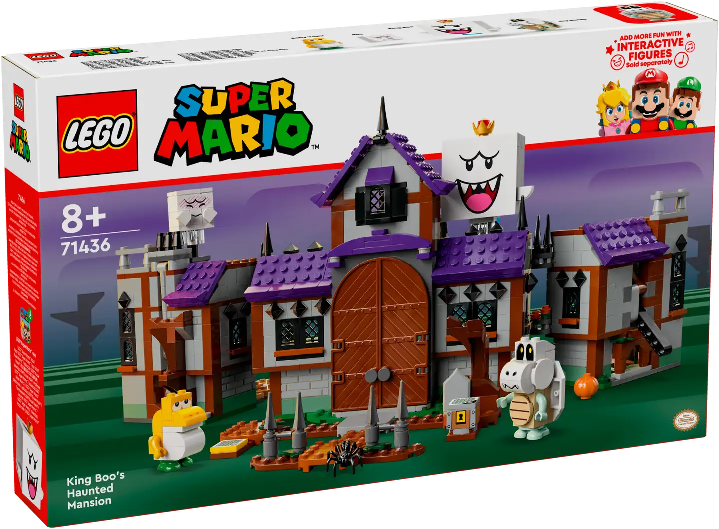 LEGO® Super Mario™ 71436 - King Boon kummituskartano setti - 2