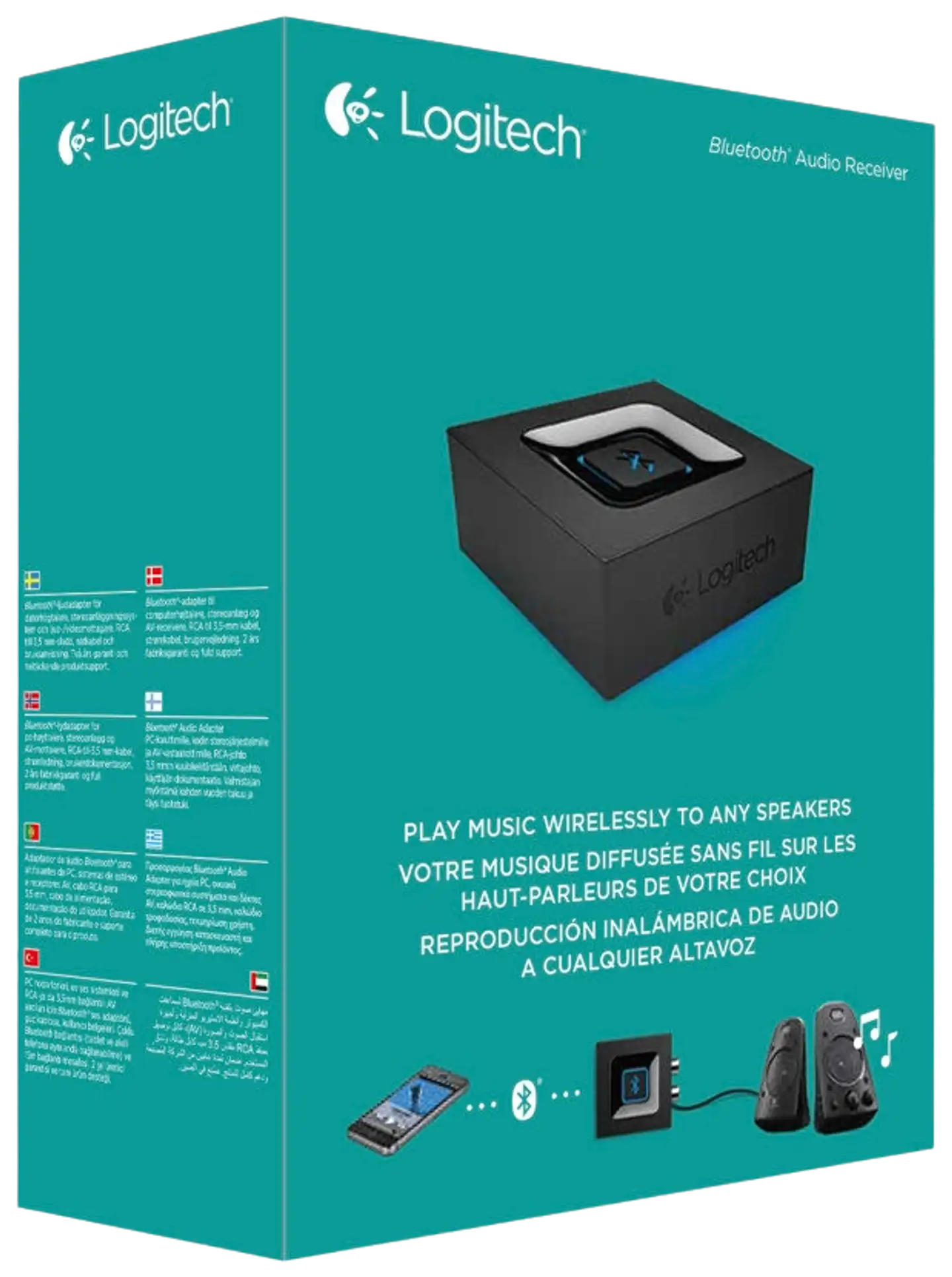 Logitech Bluetooth-adapteri musta - 5