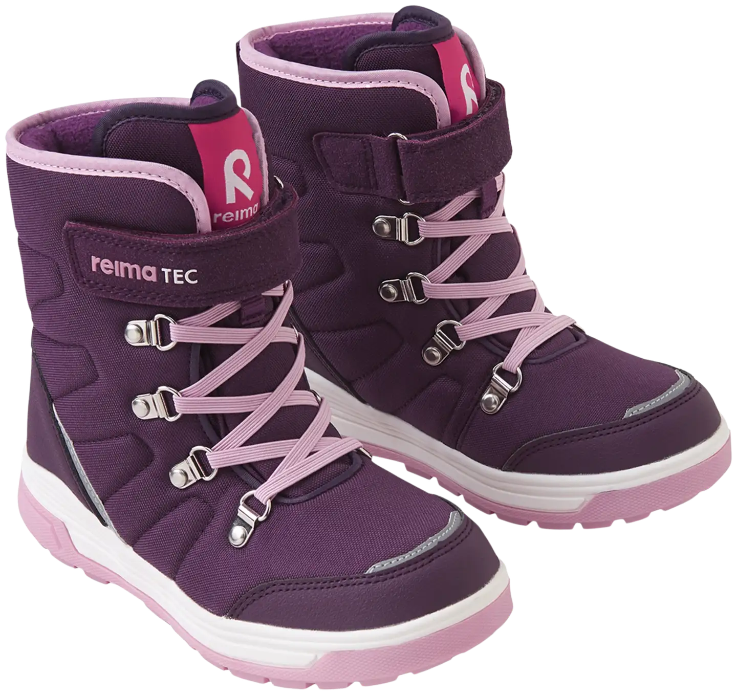 Reima lasten vedenpitävät talvikengät ReimaTec Quicker - Deep purple - 2