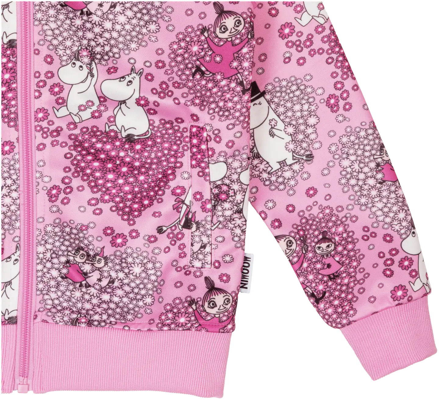 Muumi lasten verkkatakki Ystävät 591300 - Vaaleanpunainen - 3