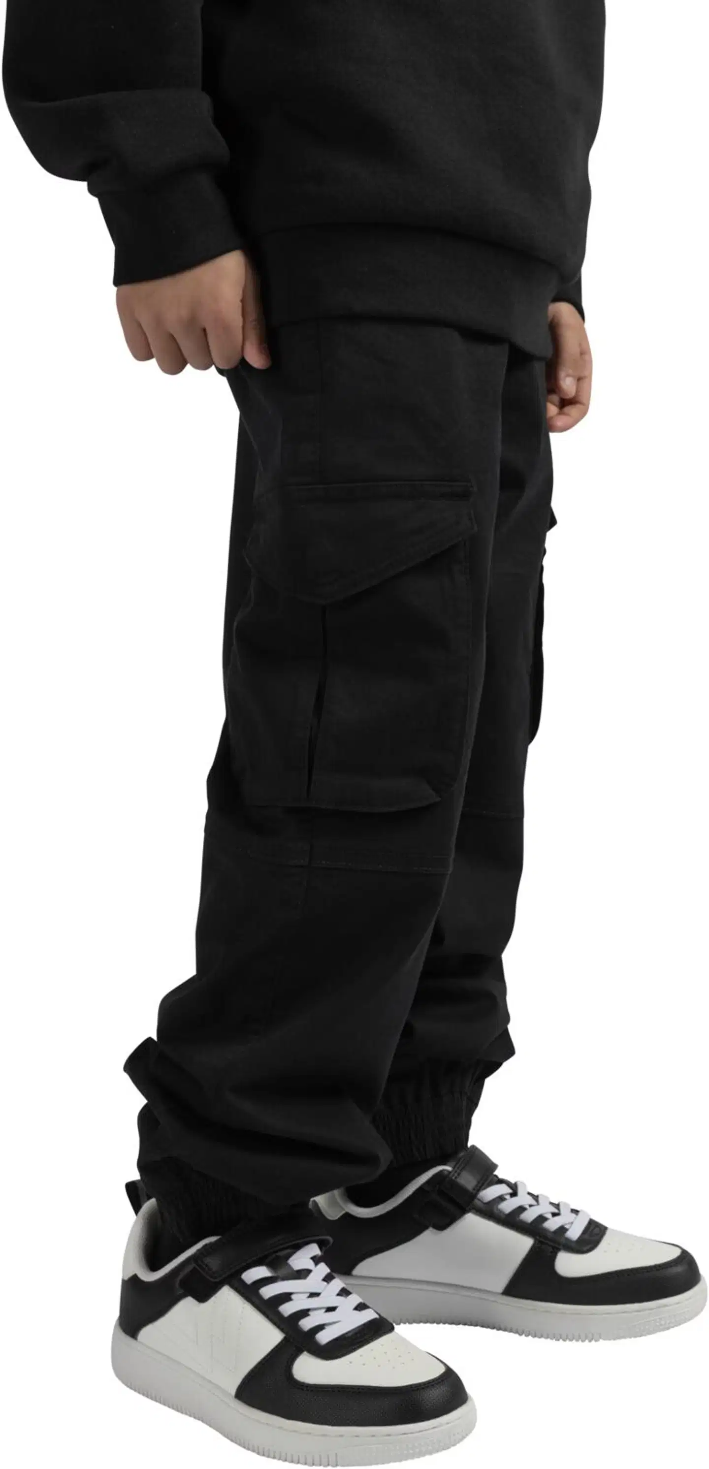 House lasten collegepusero, jossa harjattu sisäpinta 23PH292608 - Black - 7