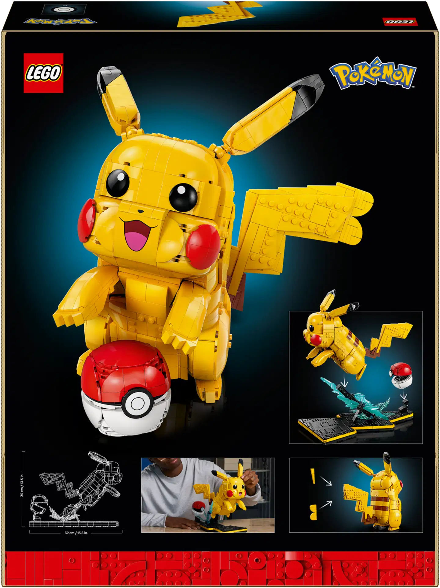 LEGO® Pokémon 72152 Pikachu ja Poképallo - 4