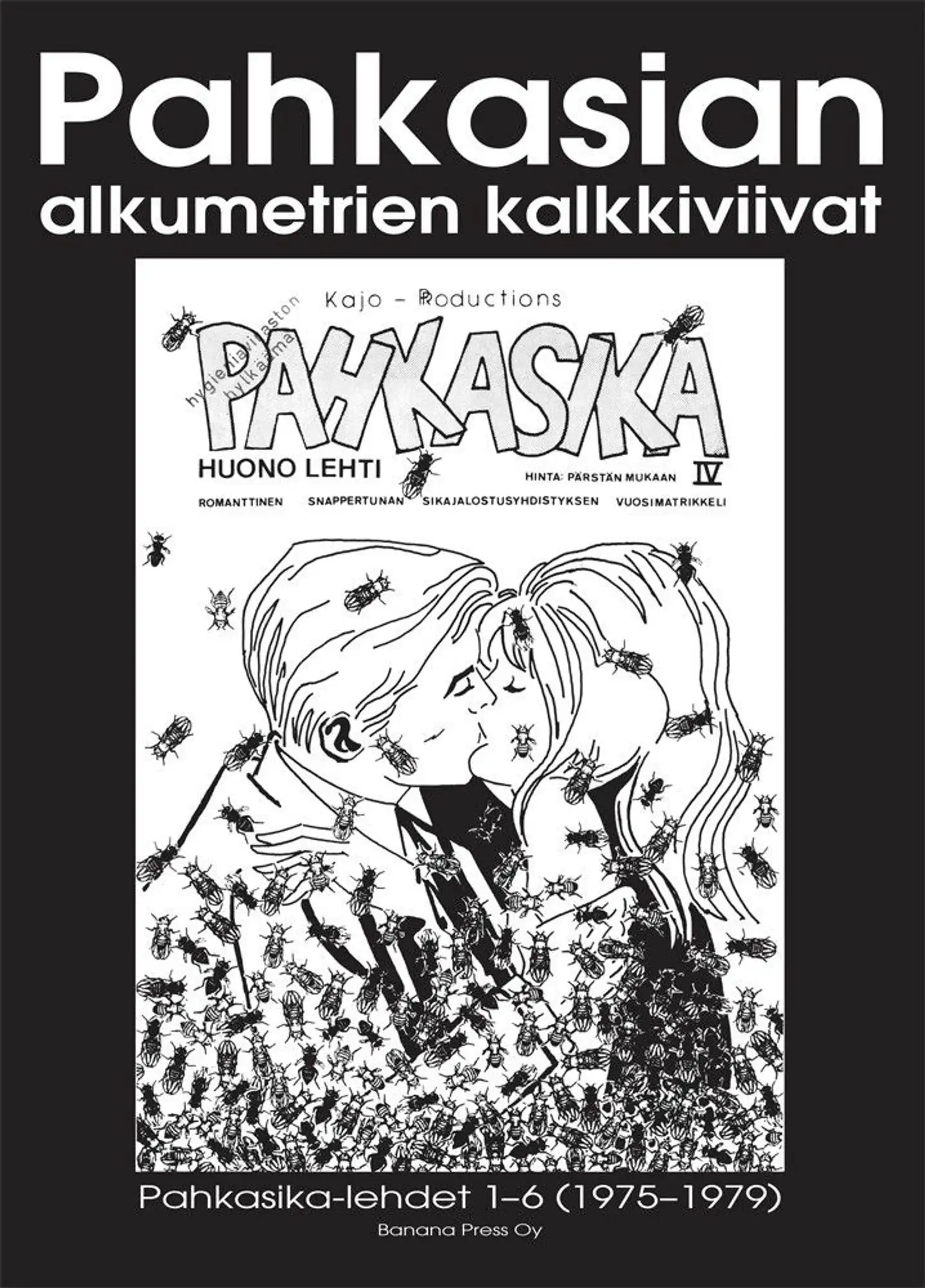 Pahkasian alkumetrien kalkkiviivat - Pahkasika-lehdet 1–6 (1975–79)