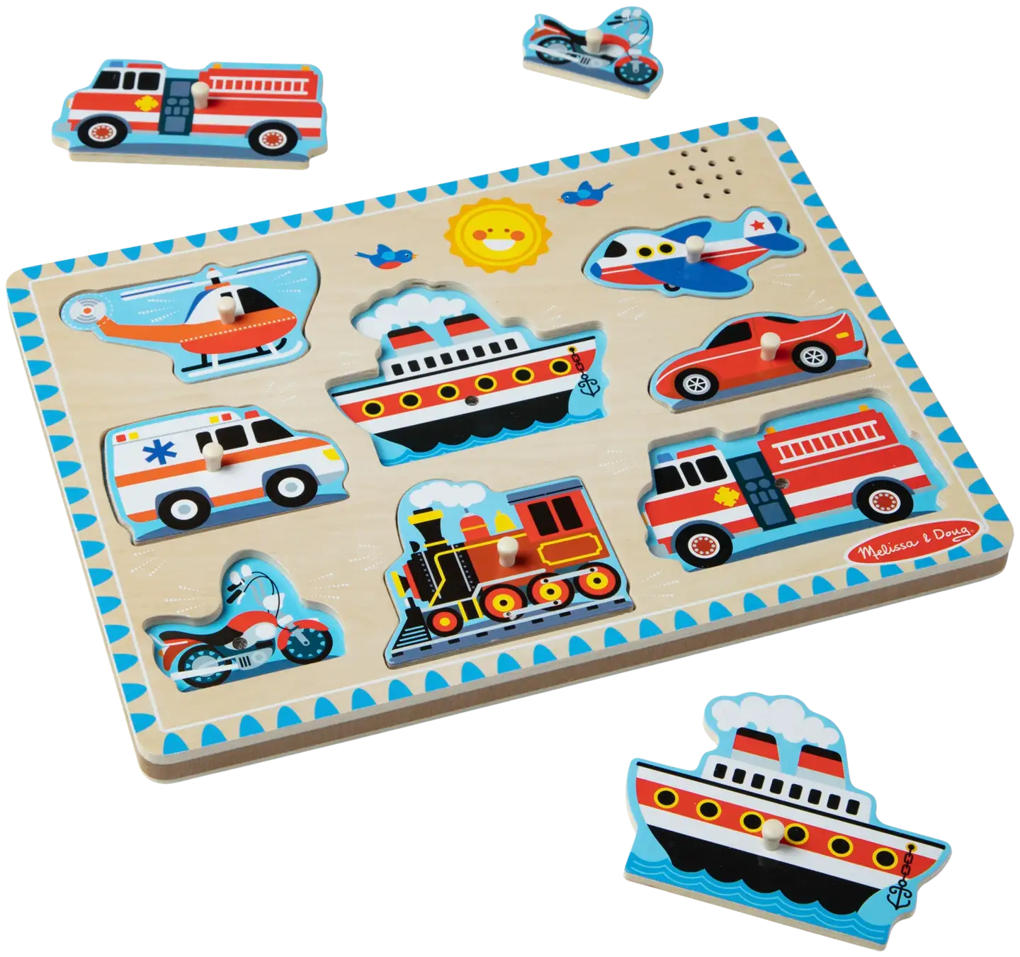 Melissa & doug Äänipalapeli Ajoneuvot - 2
