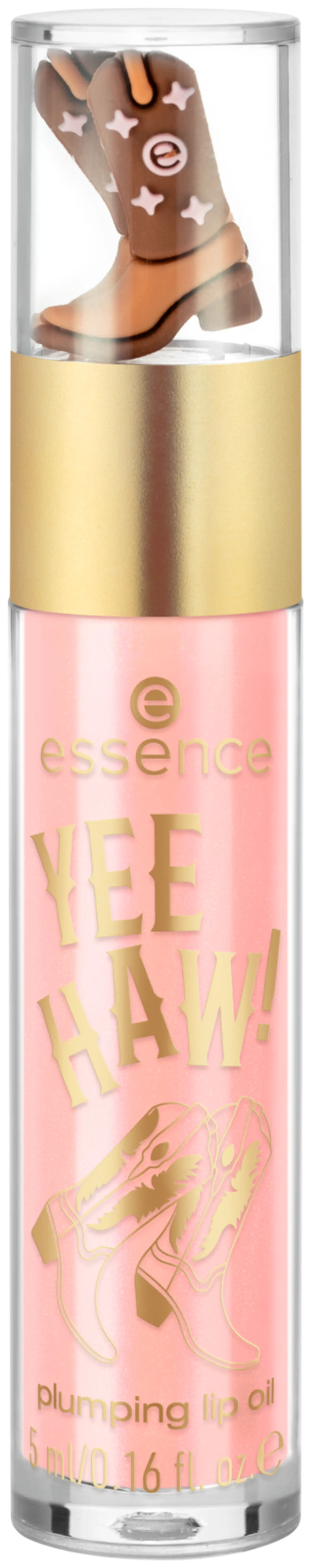 essence YEE HAW! plumping lip oil 01 Boots On, Carry On! 5 ml - 1