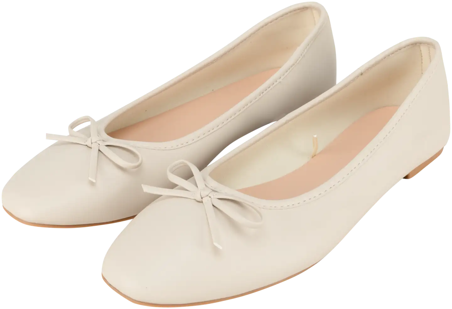 TEX naisten ballerinat I965516 - ecru - 1