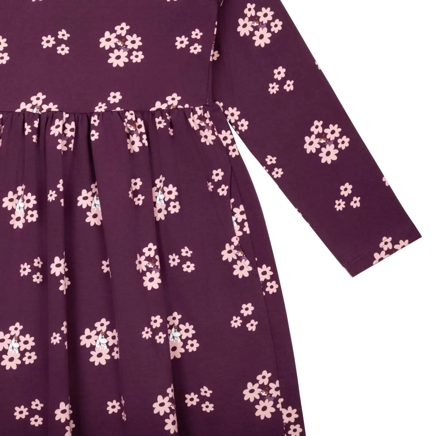 Muumi naisten mekko Hely Kaipaus 592245 - luumu - 3
