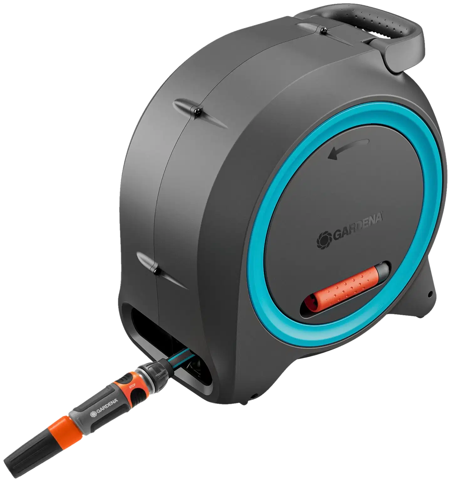 GARDENA  Letkukela Dual Manual M 20 m, seinäkiinnitys / siirrettävä - 1