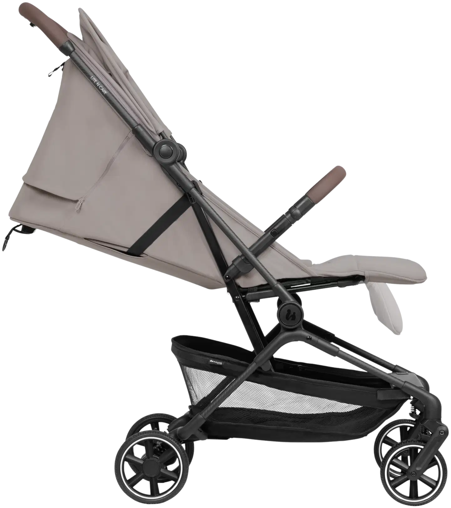 Hauck matkarattaat Lite N Care beige - 6