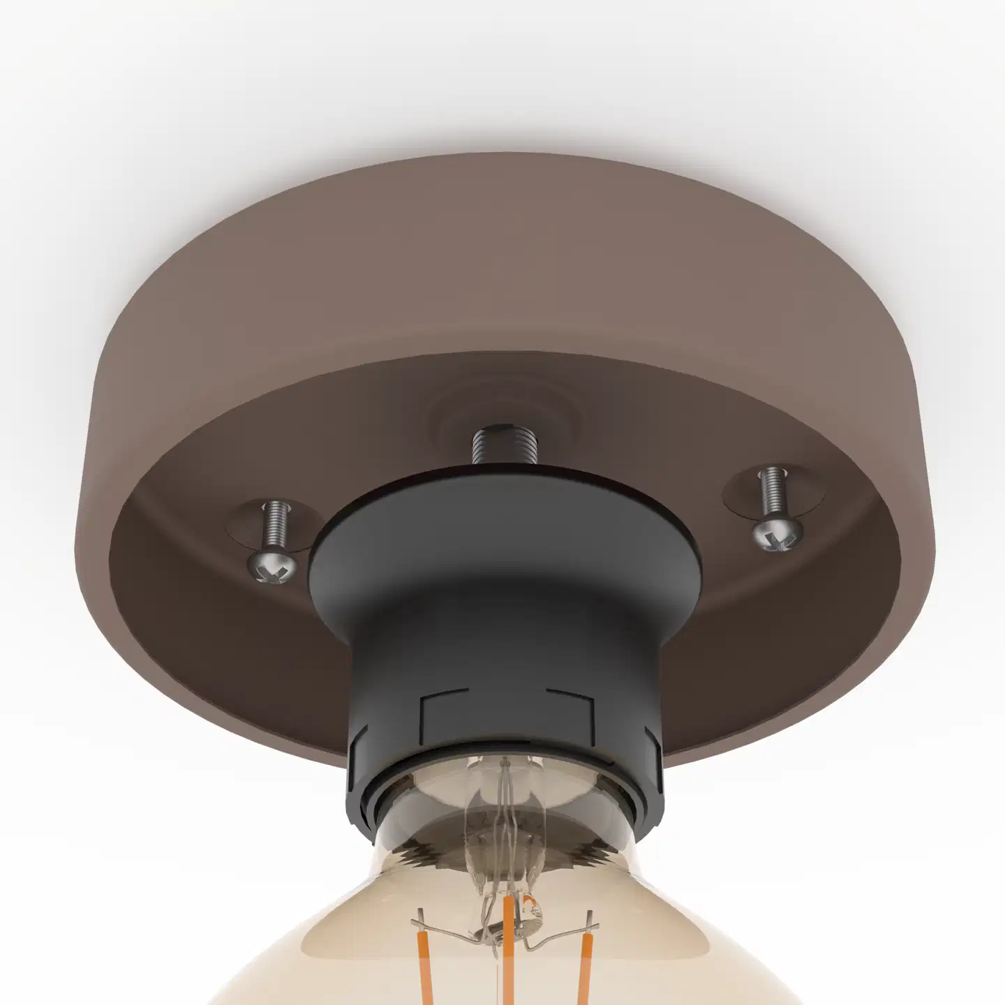 EGLO Kattovalaisin Mogano 60W Ø40cm mokka - 2