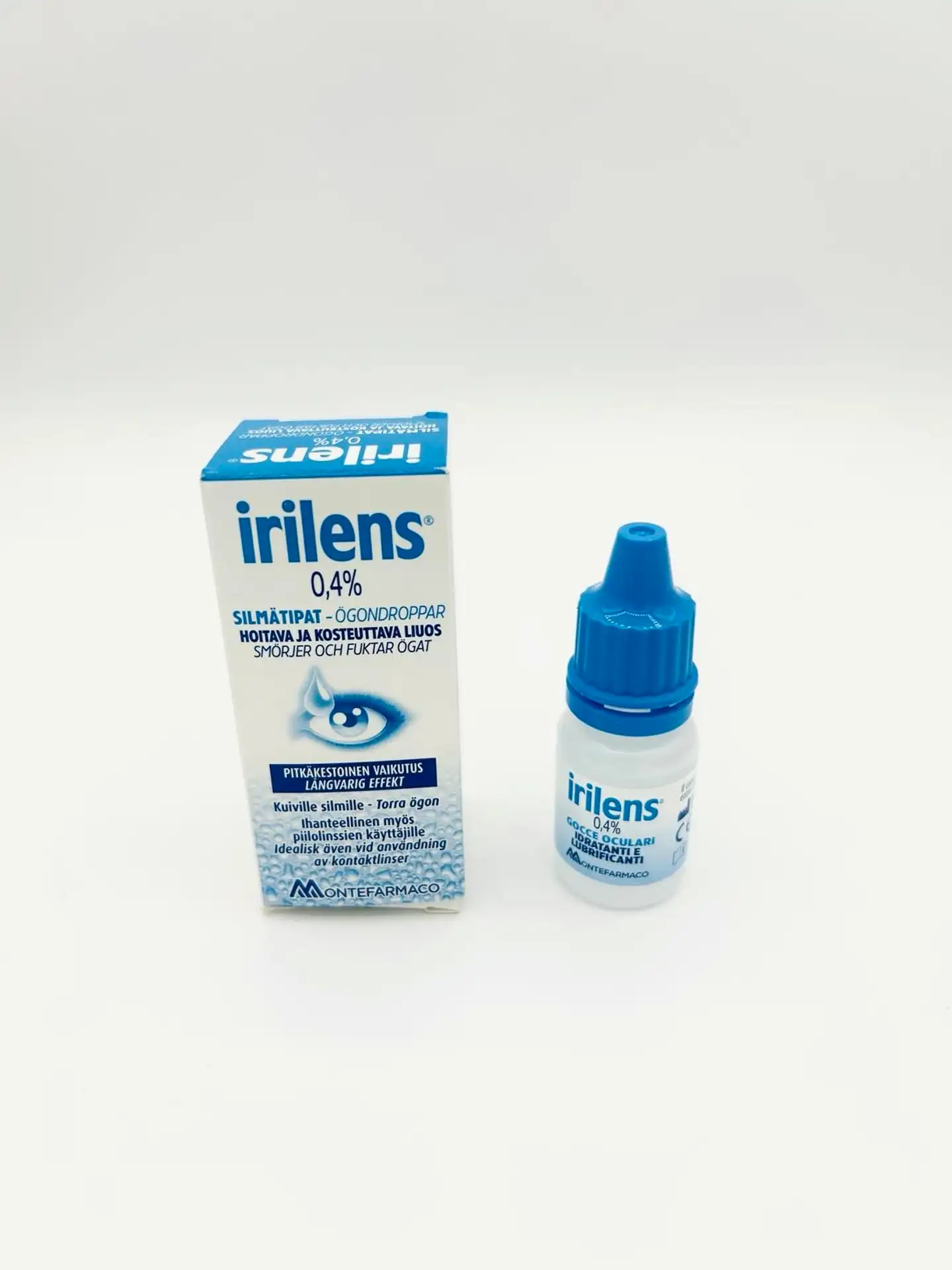 Irilens silmien kostutustipat 0,4% hyaluronihappo 10ml