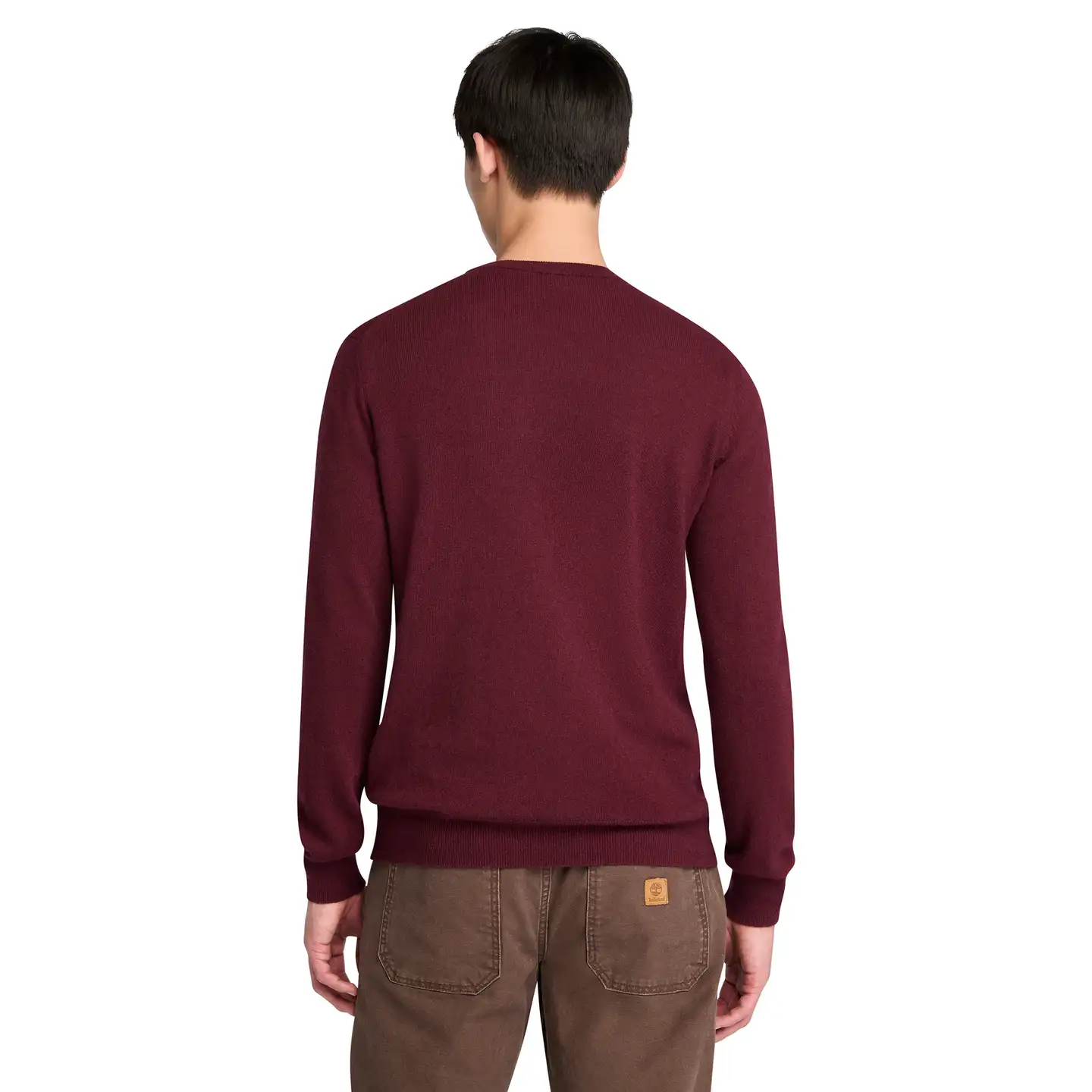 Timberland miesten o-aukko neulepusero Jaffrey - BURGUNDY - 2