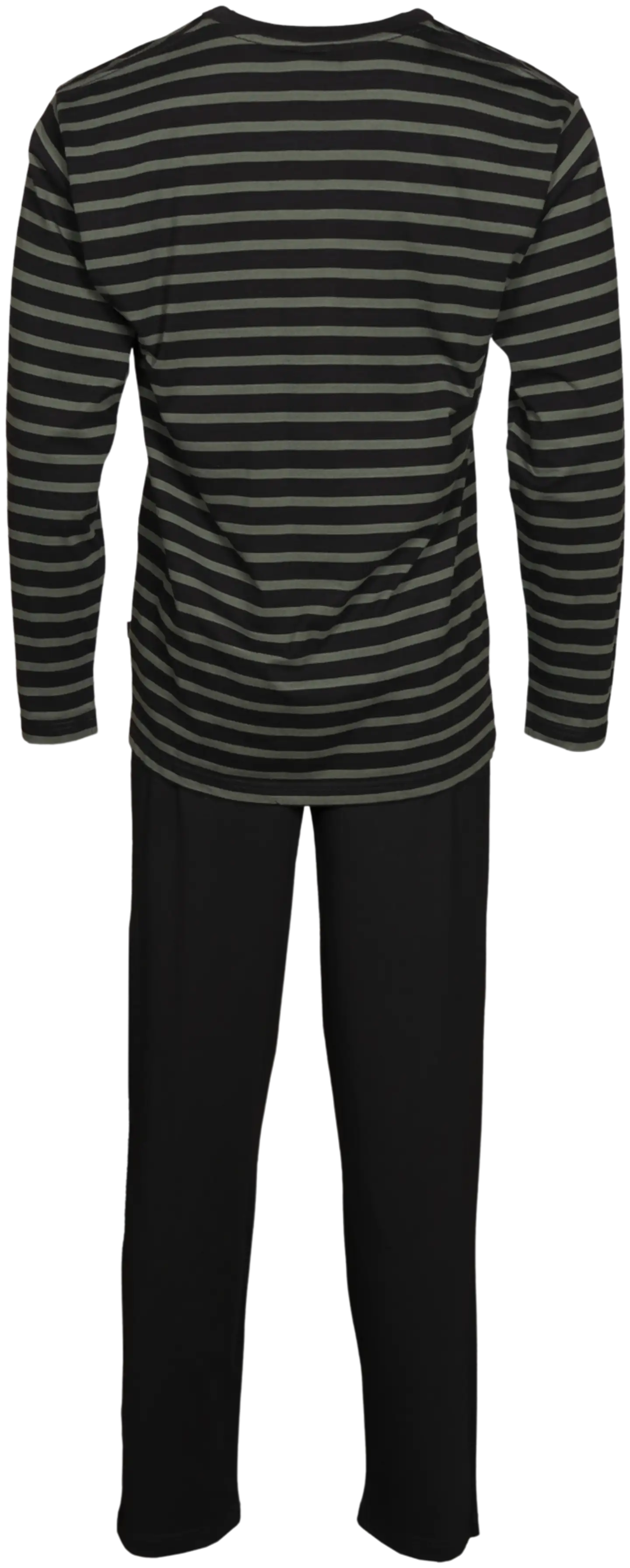 RATIA miesten pyjama - musta/t. vihreä - 2