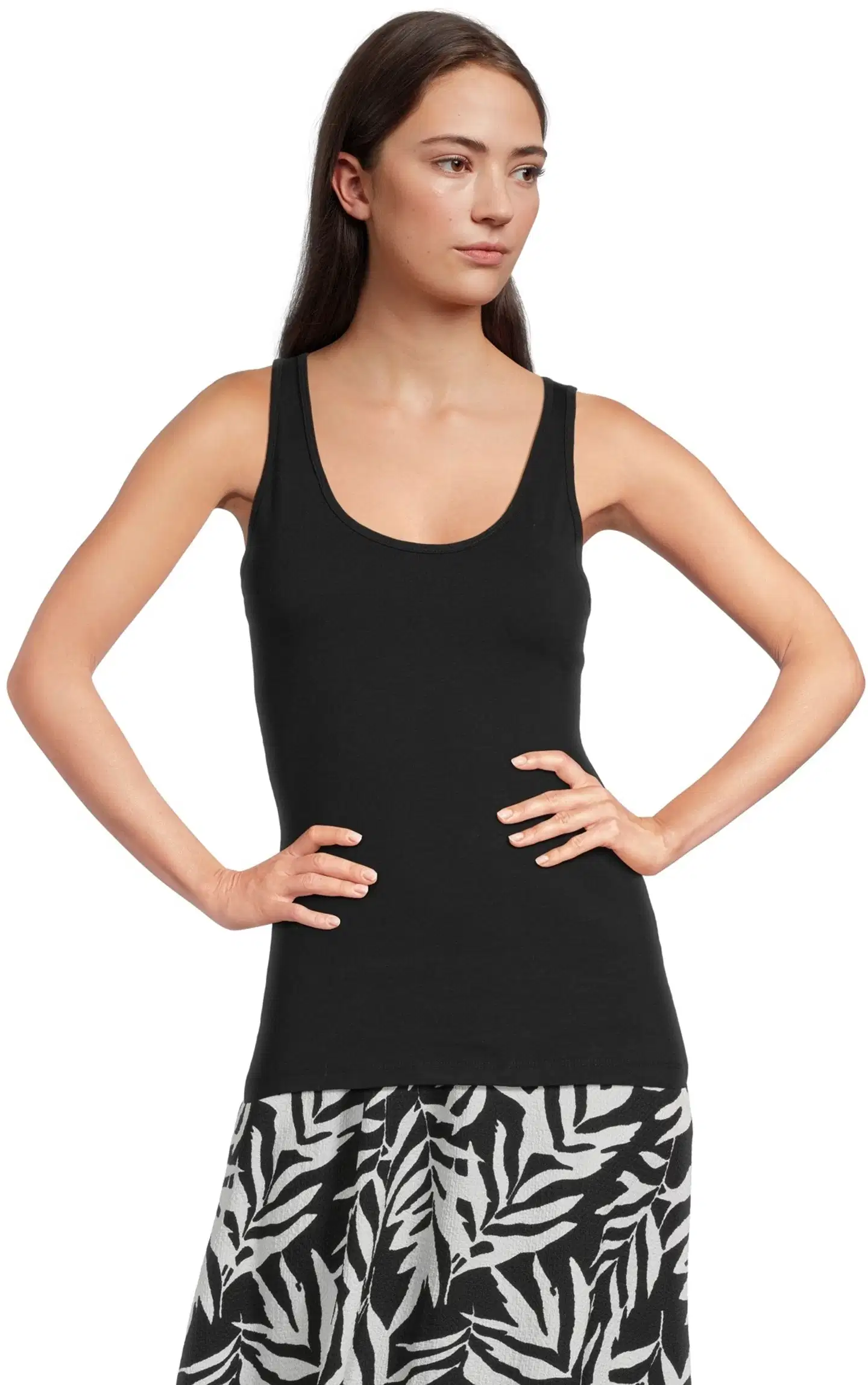 House naisten toppi Julia1 - Jet Black - 1