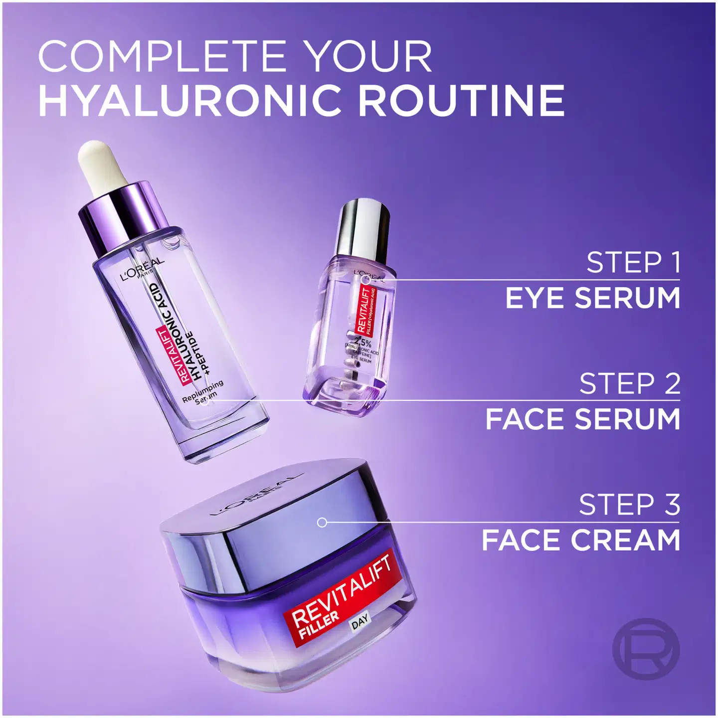 L'Oréal Paris Revitalift Filler 1,5% puhdasta hyaluronihappoa sisältävä seerumi ryppyjä vastaan 30ml - 7