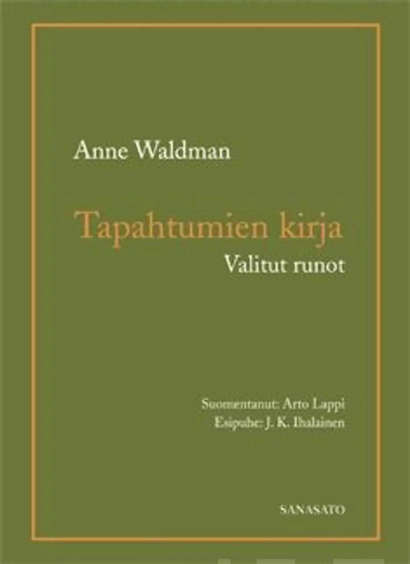 Waldman, Tapahtumien kirja - Valitut runot