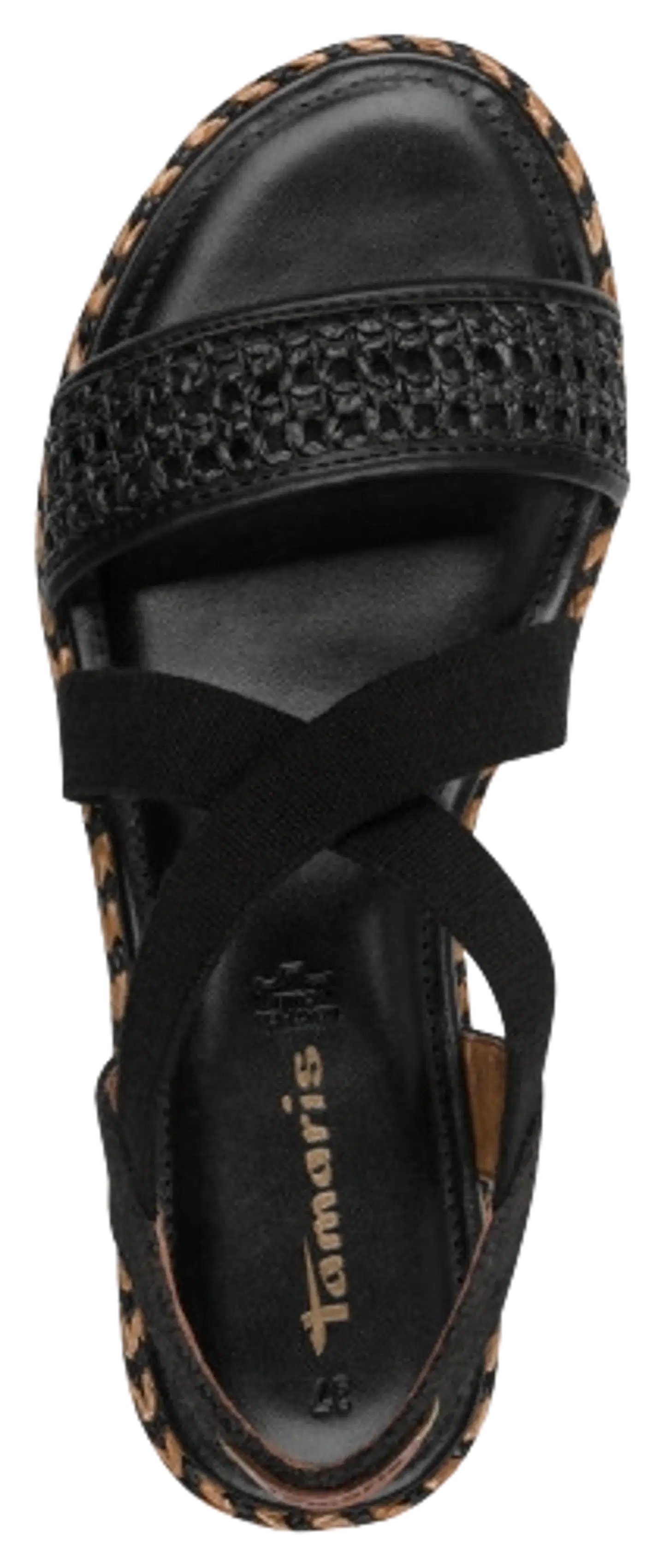 Tamaris sandaali 28110 - BLACK - 4