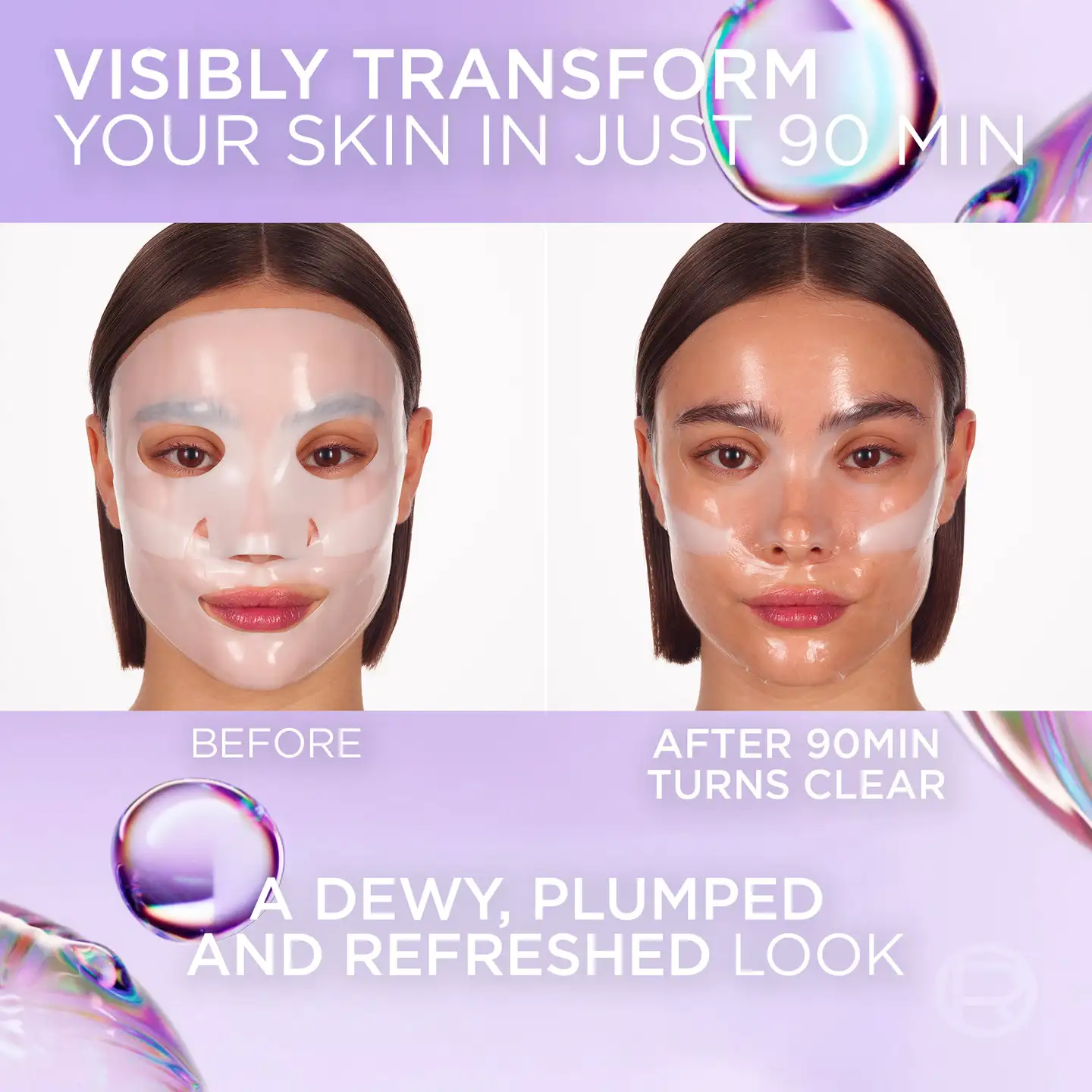 L'Oréal Paris Revitalift Filler Glass Skin Kangasnaamio 1pcs - 15