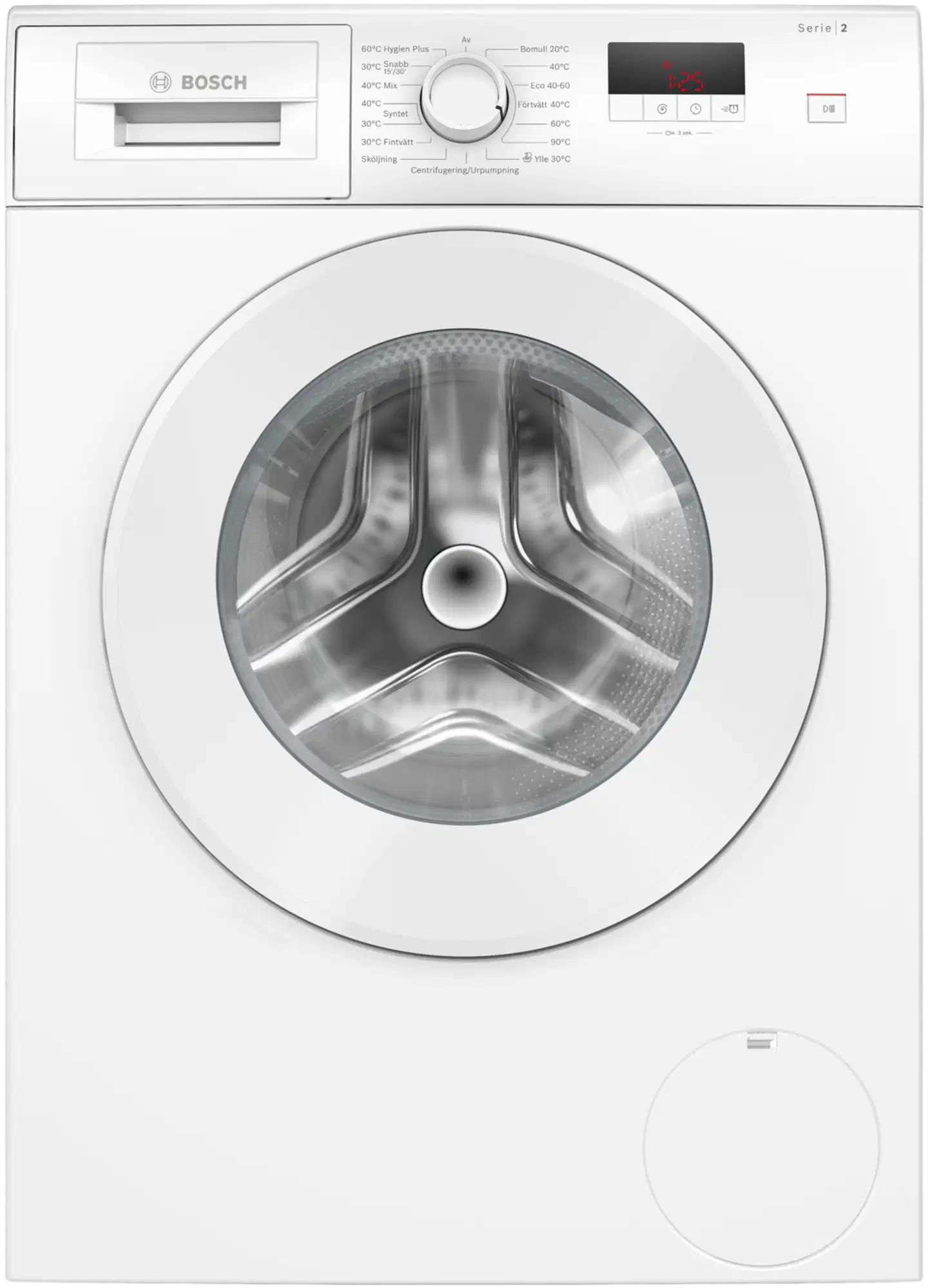 Bosch Serie 2 pyykinpesukone 8 kg maks. 1400 kierr./min - 1