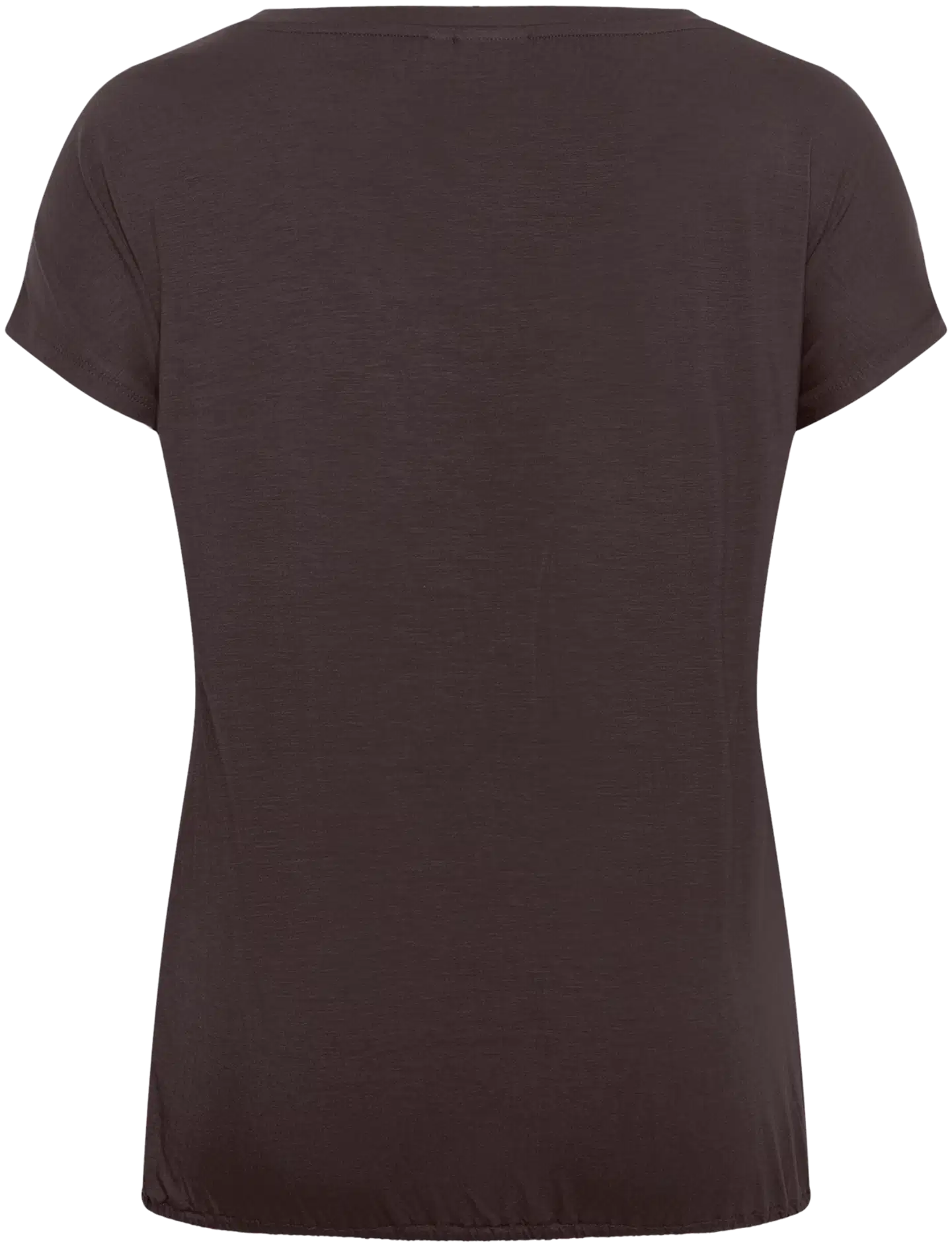 From Lou naisten pluskoon t-paita Fllouisa - Seal Brown - 2