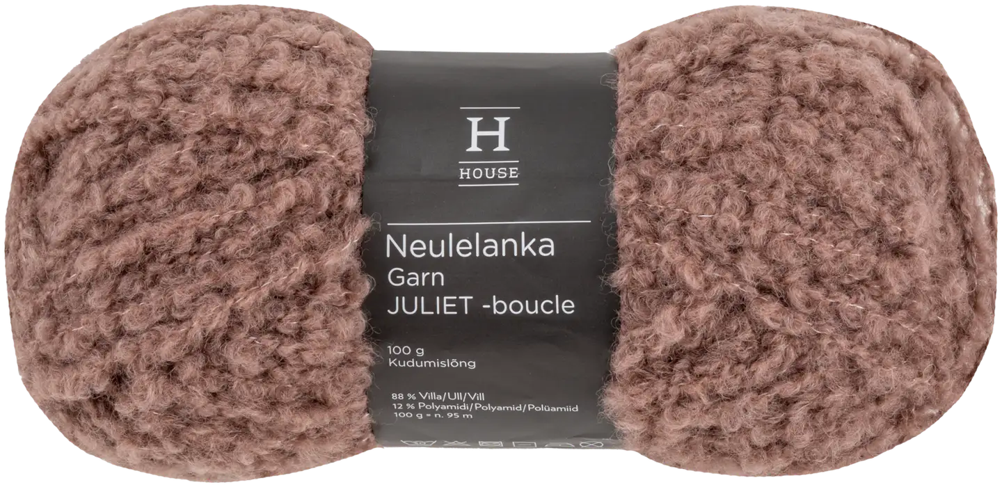 House neulelanka boucle Juliet 100 g Mink 2000