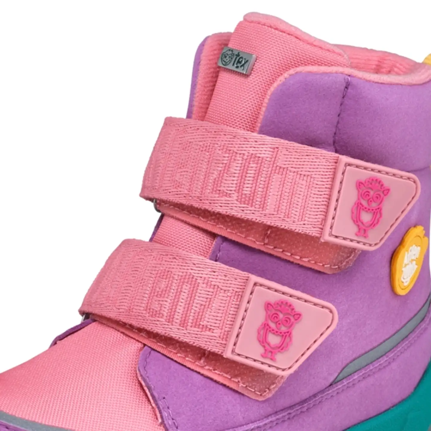 Affenzahn lasten paljasjalkakenkä Mid Boot Vegan Comfy - Owl - 3