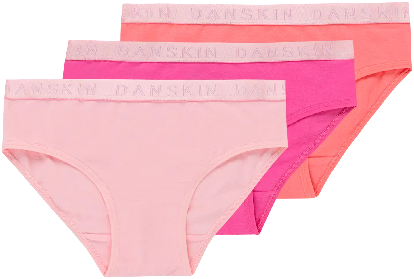 Danskin lasten alushousut 95485A 3-pack - LT PINK/PINK/DK PINK - 1