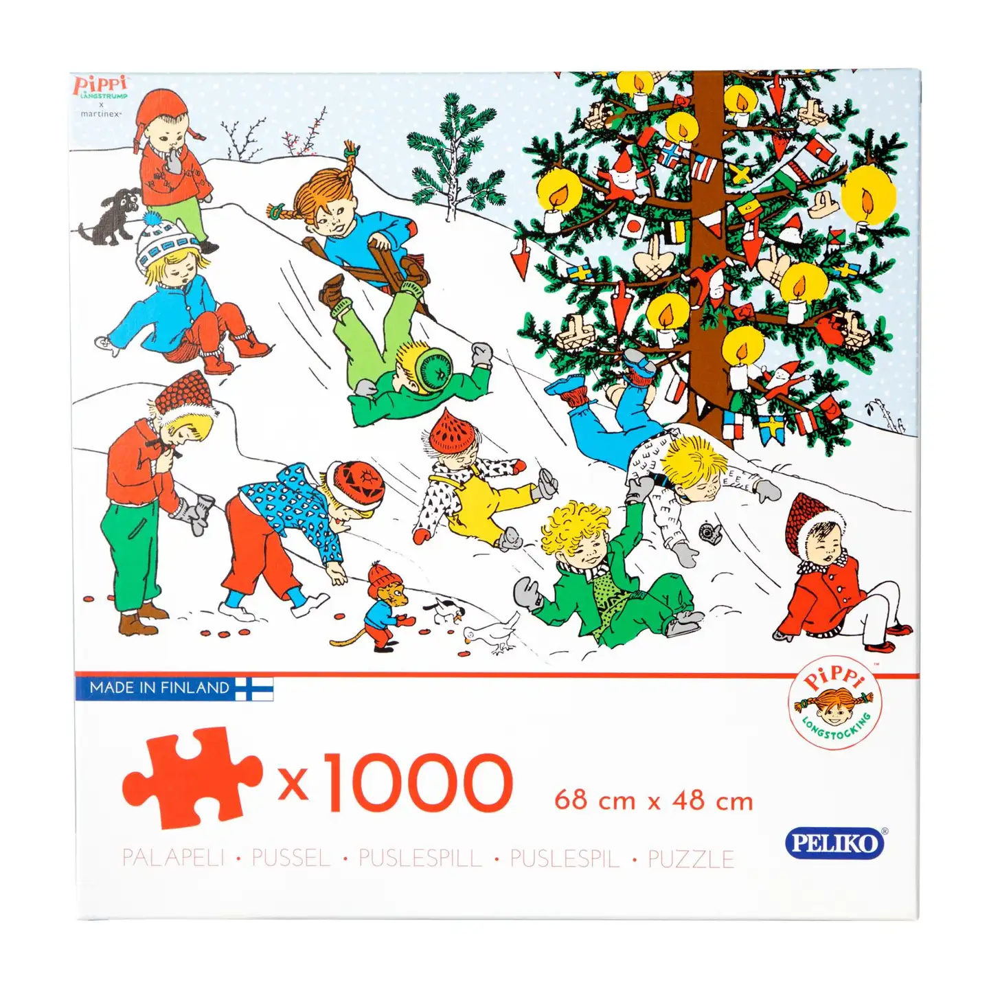 Peliko Peppi Pitkätossu palapeli 1000 palaa - 2