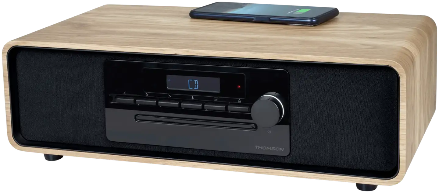 Thomson mikrohifijärjestelmä MIC300IBT puu/musta - 4