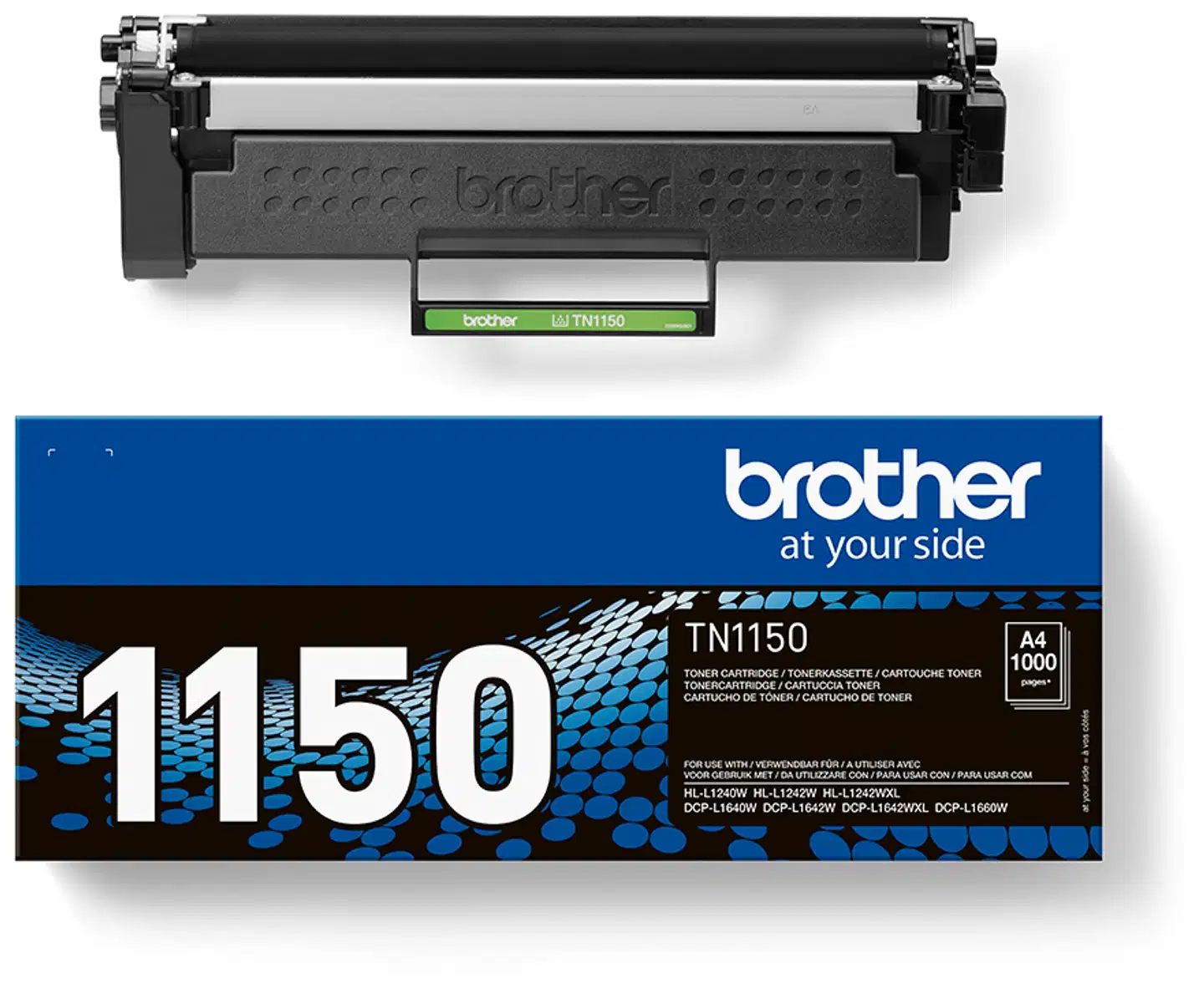 Brother laservärikasetti TN1150 musta - 4