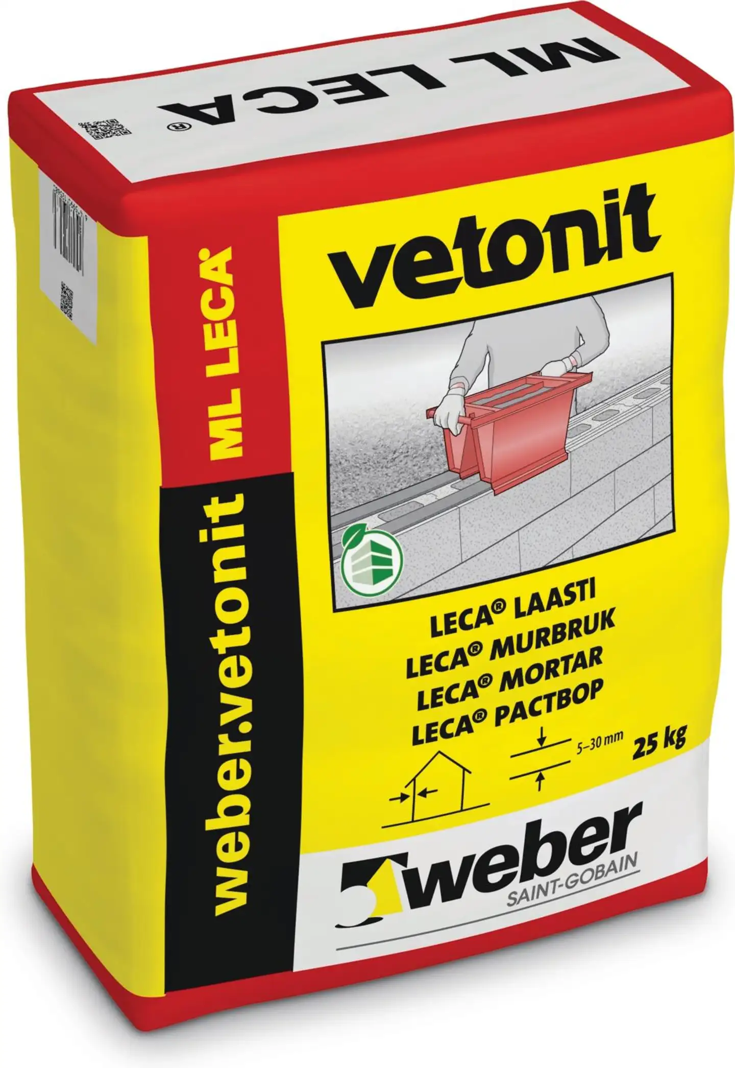 Weber vetonit ML Leca® Laasti 25 kg