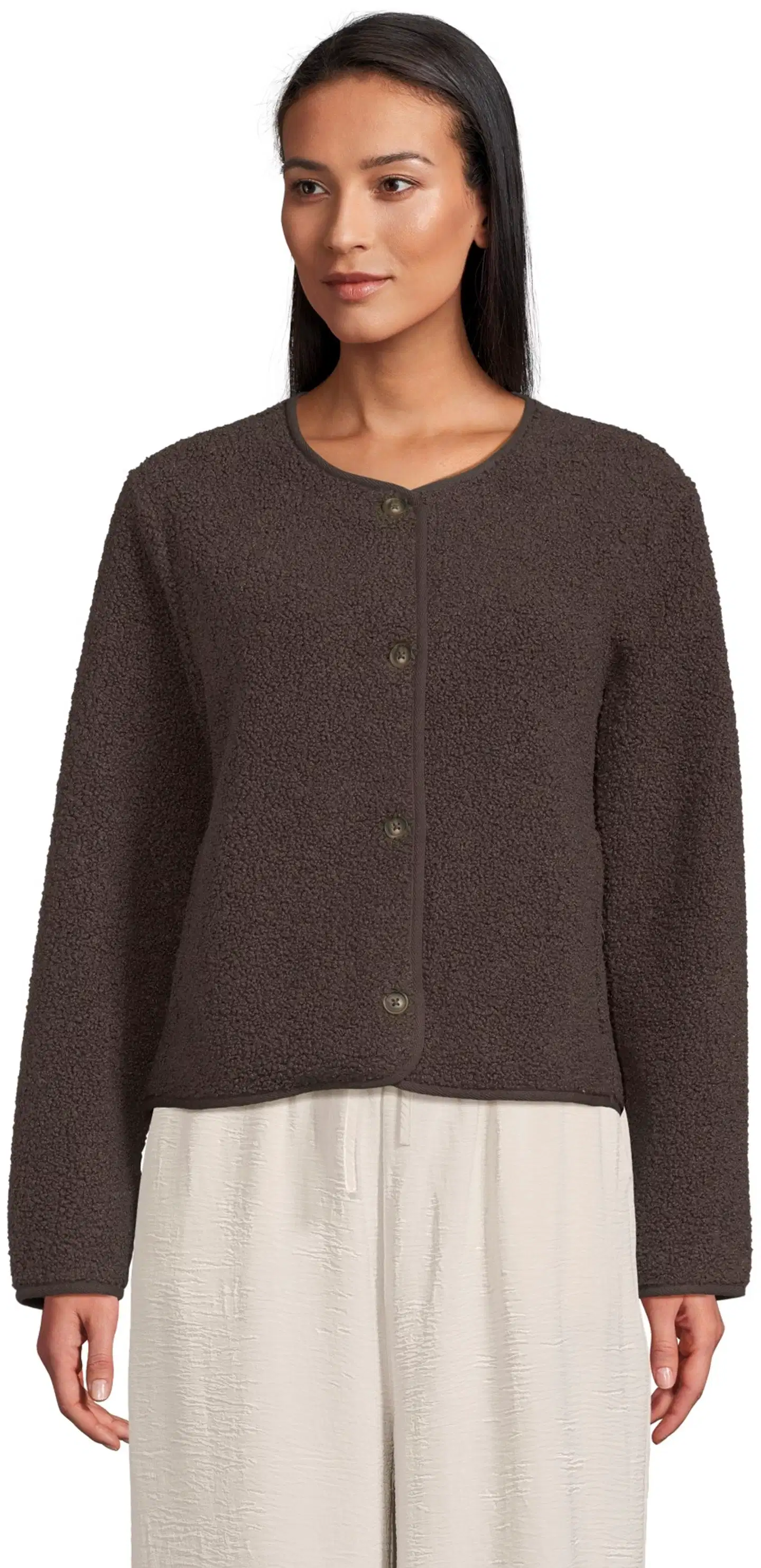 London Fog naisten jakku Hairy 220L263304 - brown - 1