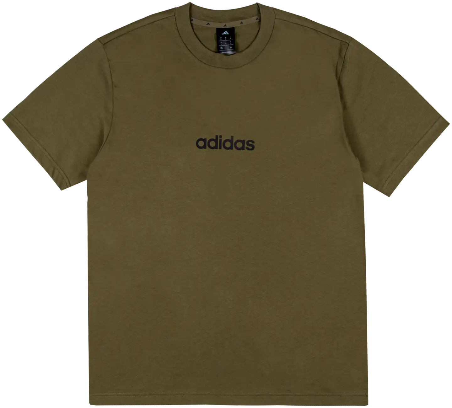 adidas miesten t-paita Logo JE9001 - Olive strada - 1