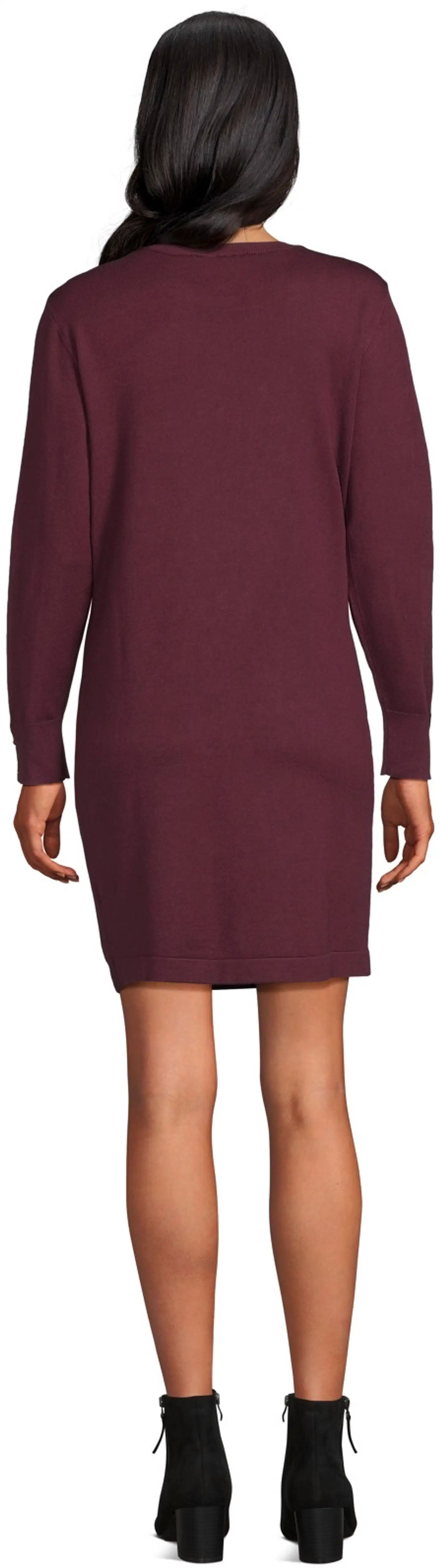 London Fog naisten neulemekko 218L262904 - dark wine - 3