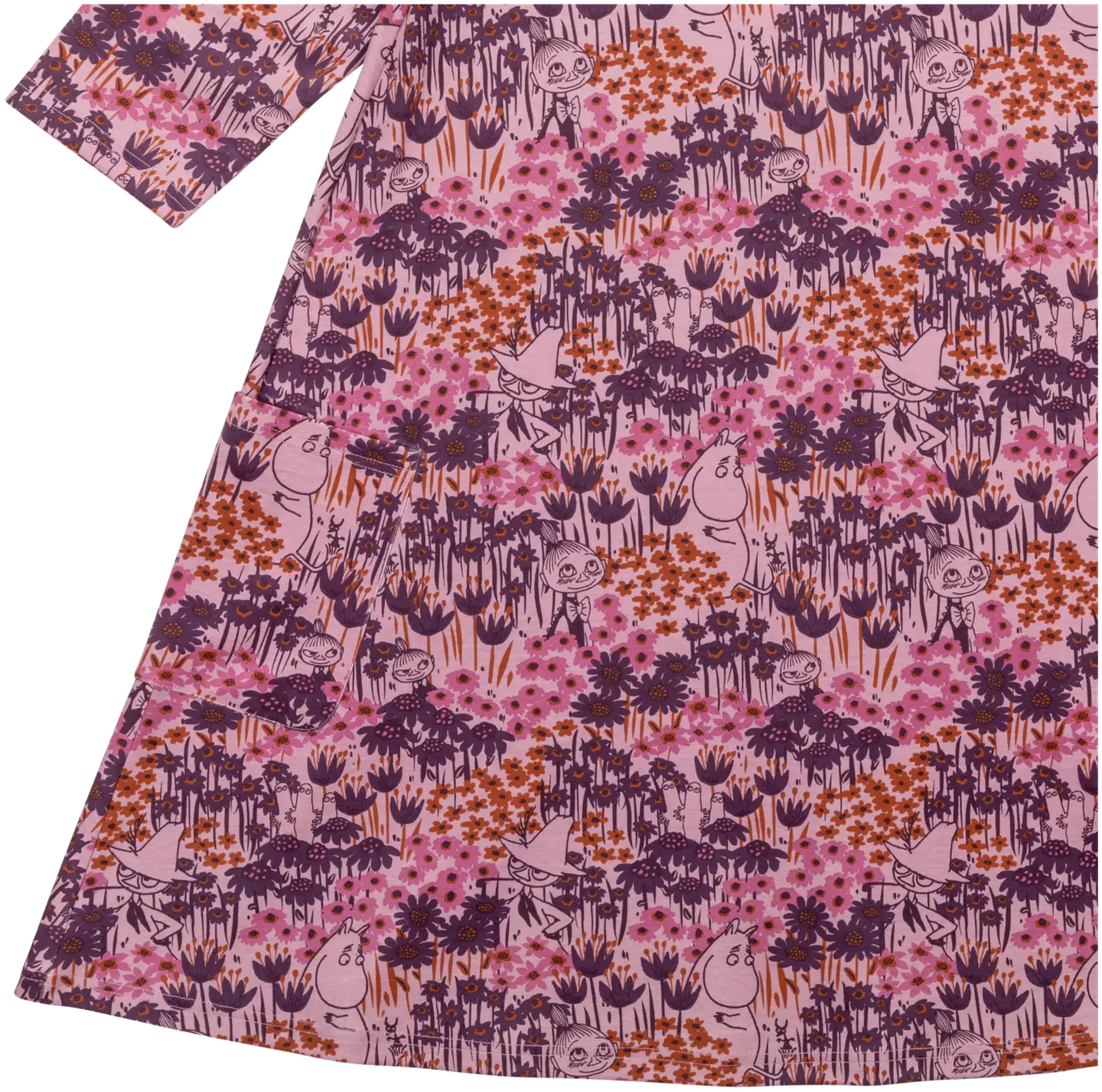 Muumi naisten mekko Jenni Kaunokainen 589726 - Roosa - 3