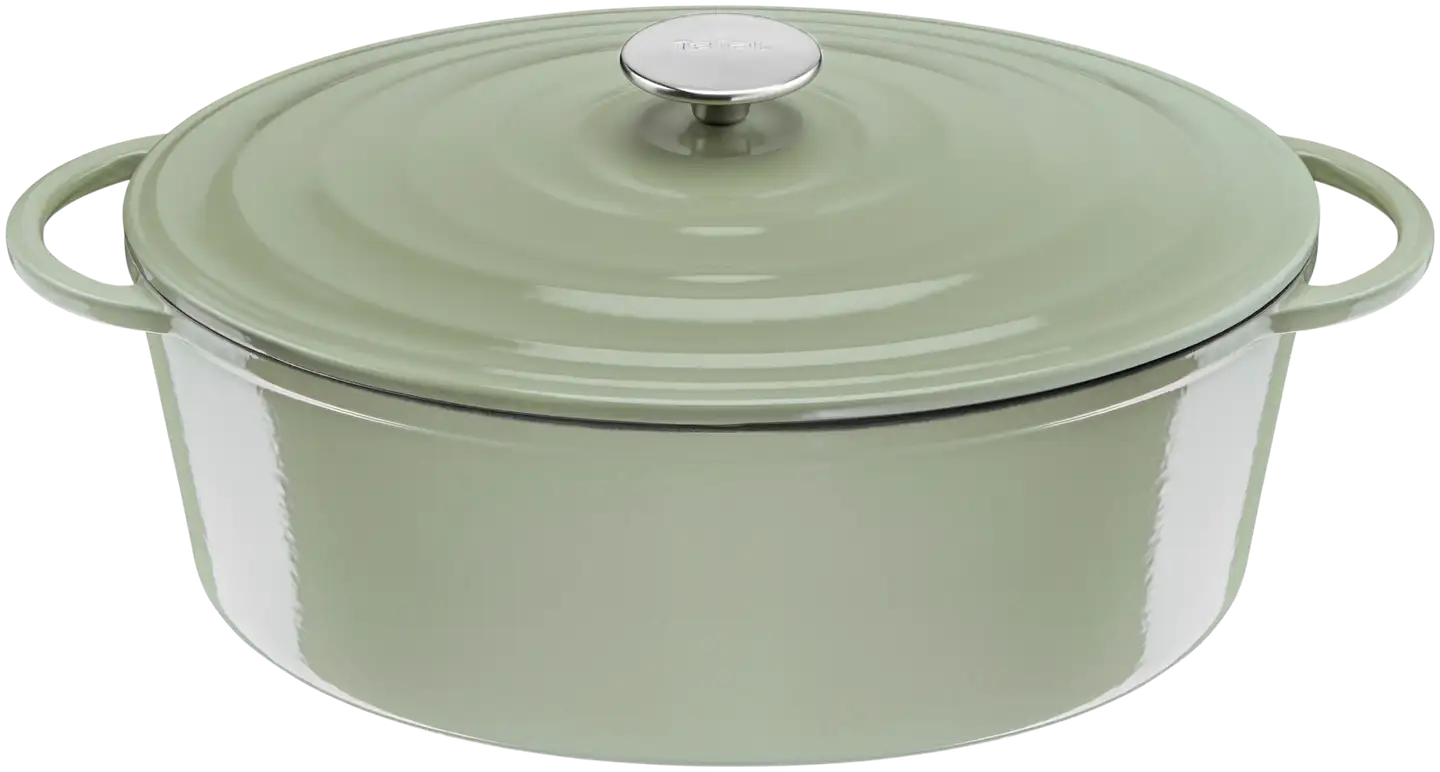 Tefal Lov Oval kattila 34 cm / 7,2 L vaaleanvihreä E2580604 - 1