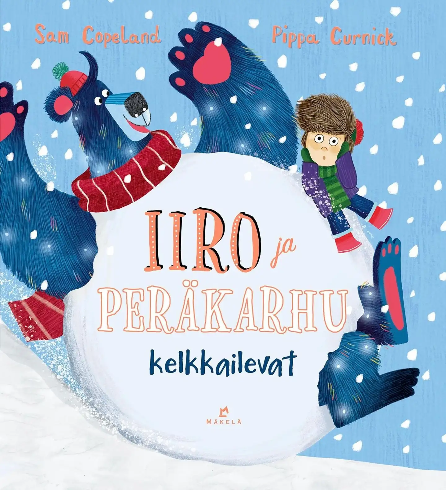 Copeland, Iiro ja Peräkarhu kelkkailevat