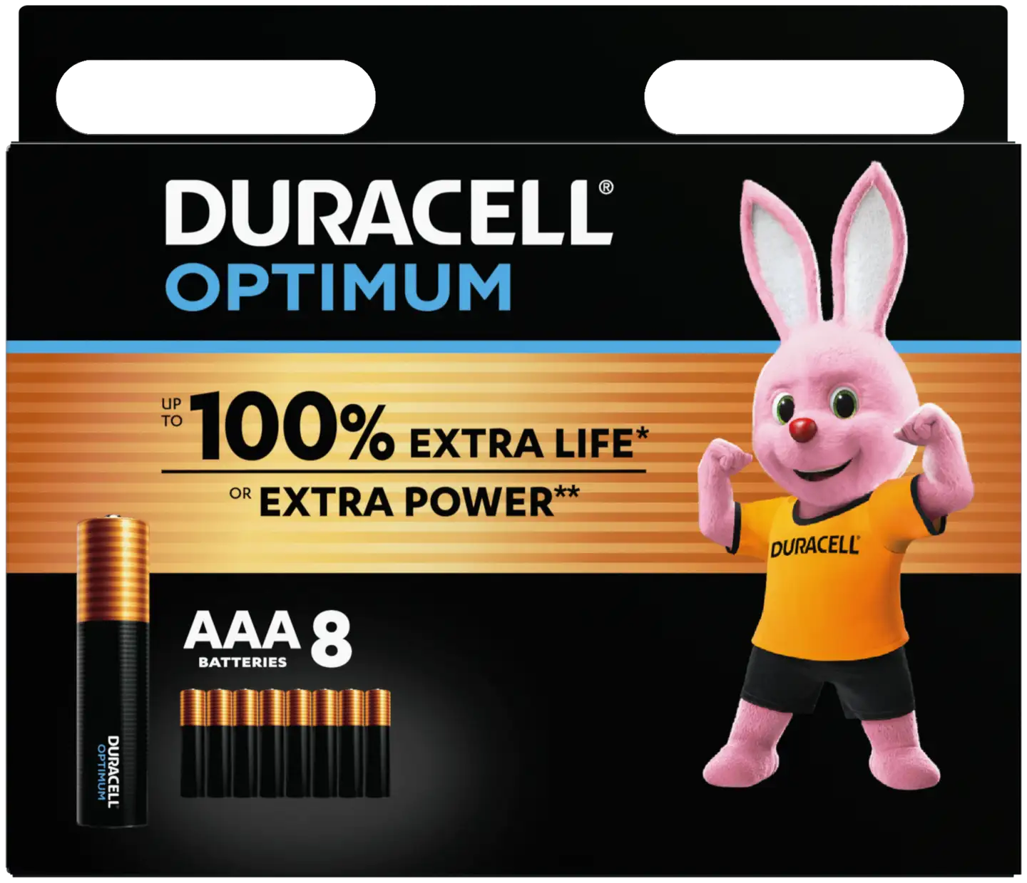 Duracell 8kpl Optimum AAA